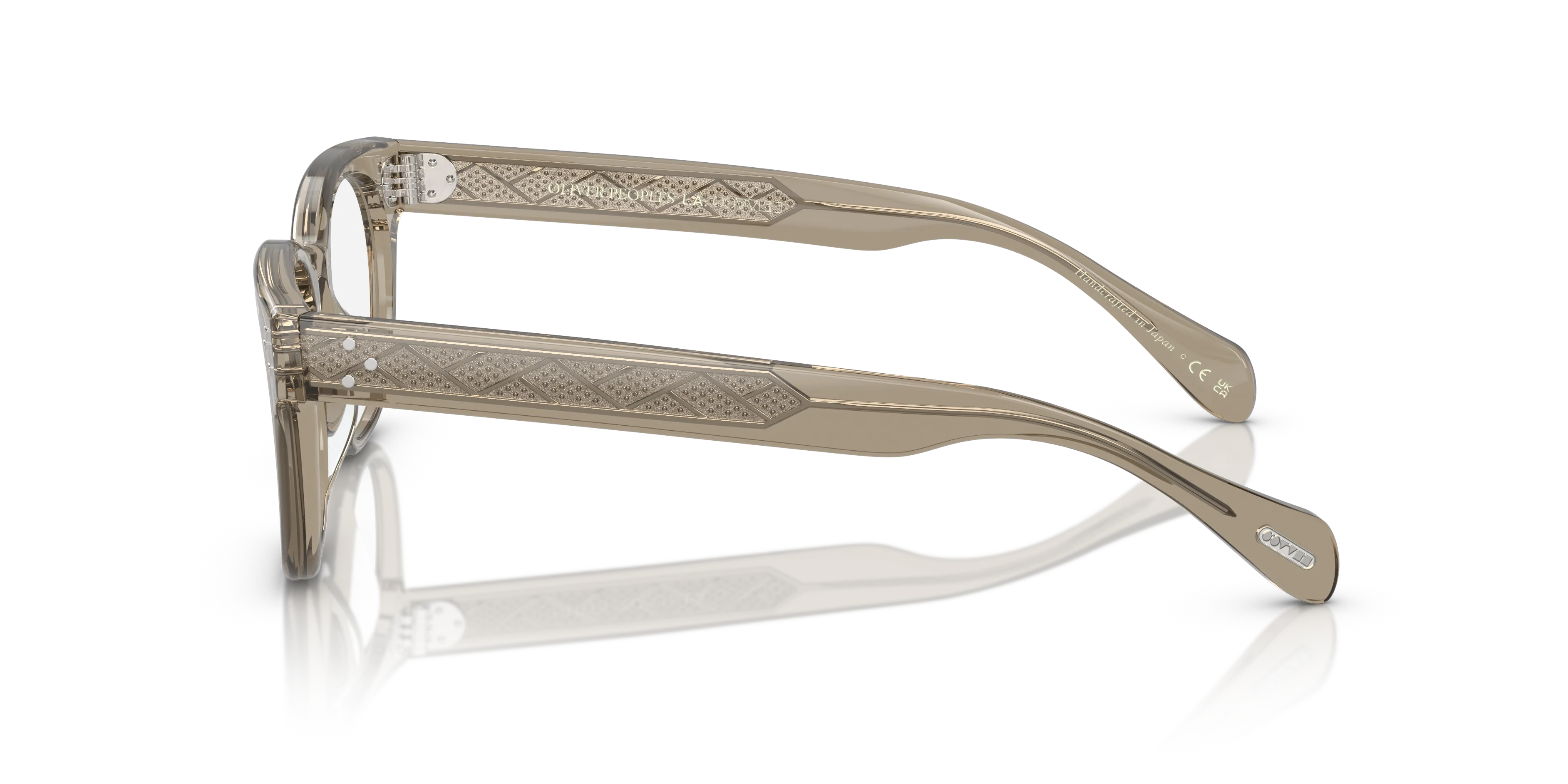 Oliver Peoples OV5545U AFTON 1745 Montature da vista Acetato Verde Trasparente Squadrata Normale - immagine 4