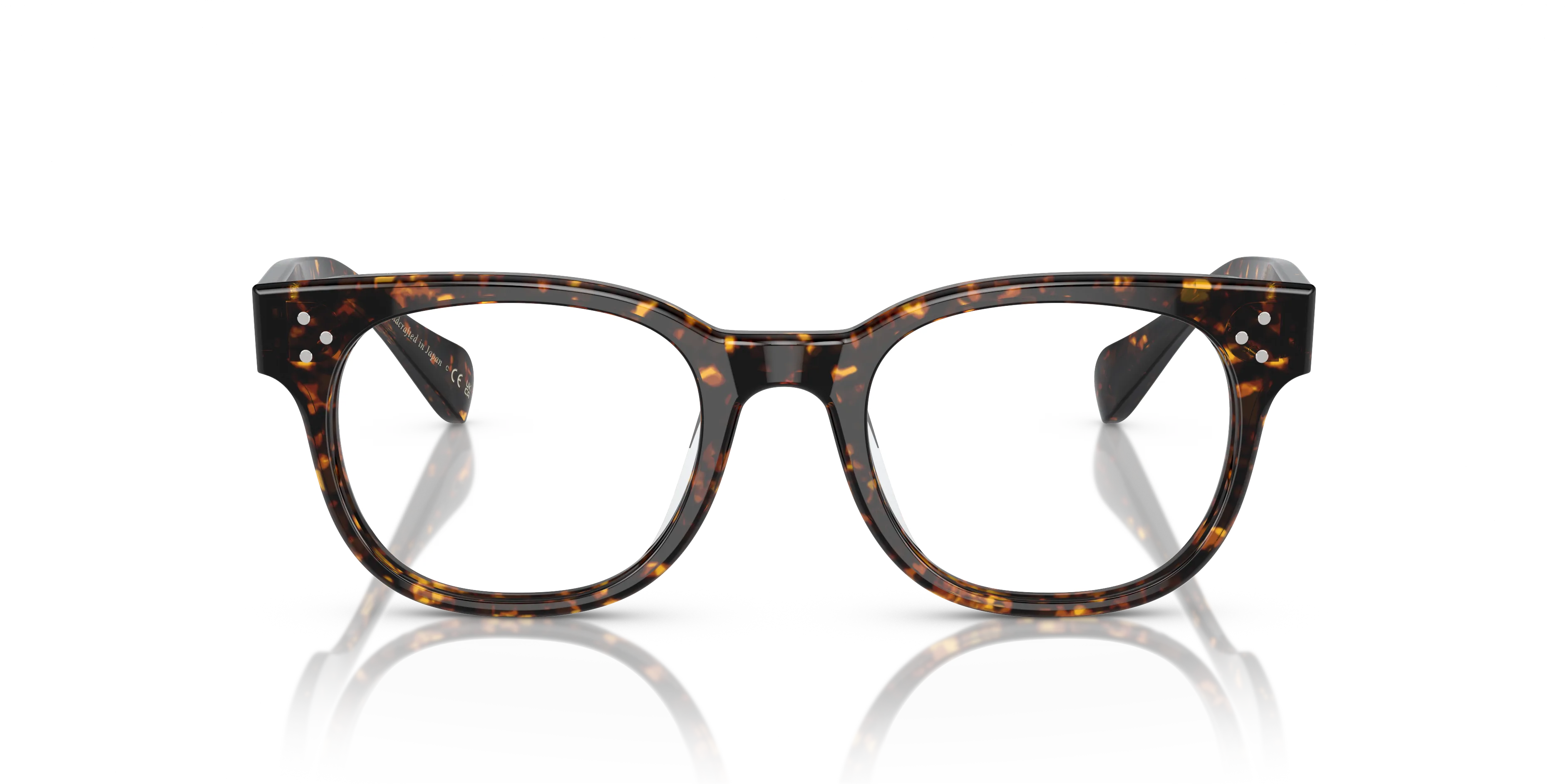 Oliver Peoples OV5545U AFTON 1741 Montature da vista Acetato Tartaruga Trasparente Squadrata Normale - immagine 3
