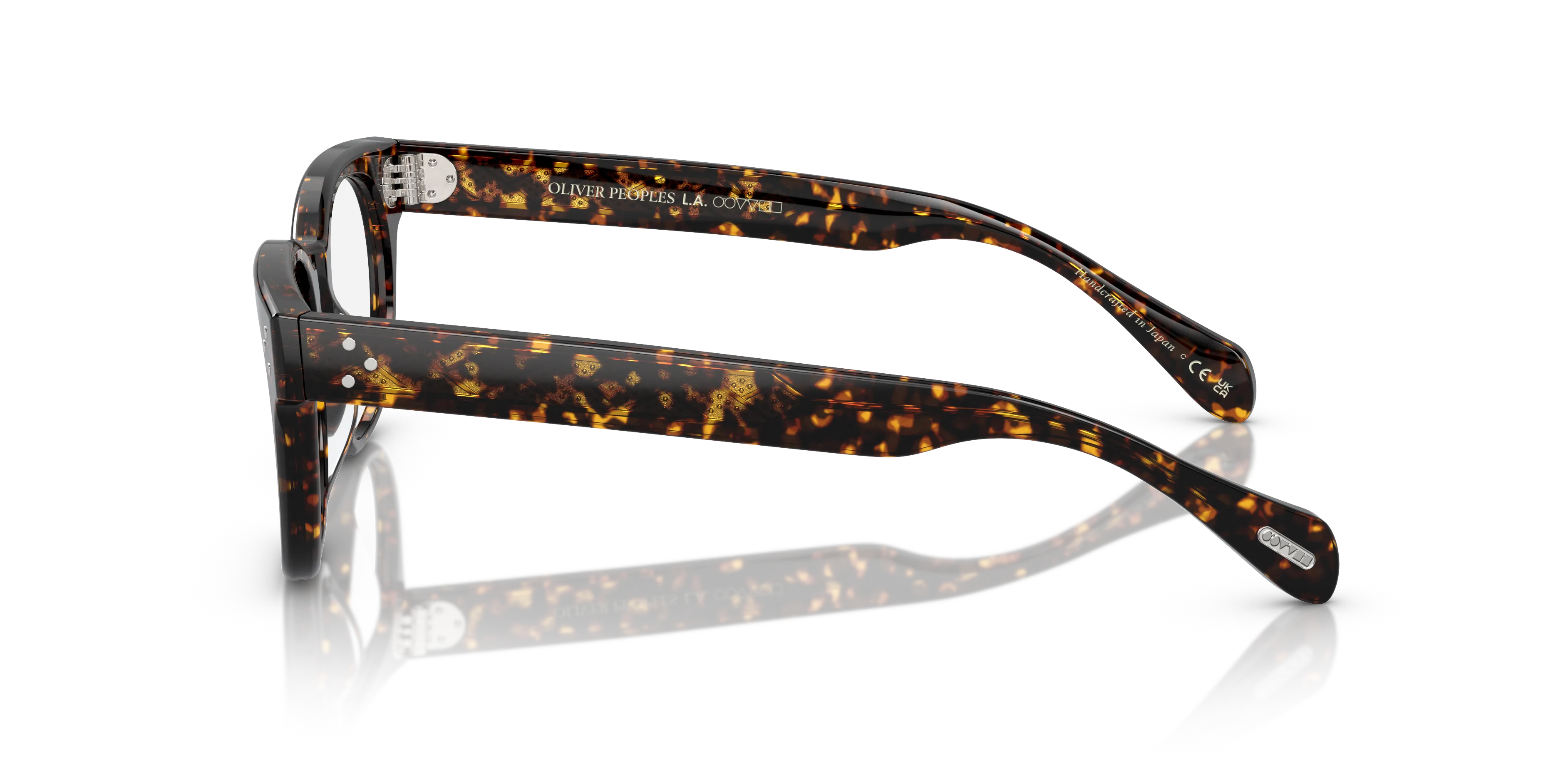 Oliver Peoples OV5545U AFTON 1741 Montature da vista Acetato Tartaruga Trasparente Squadrata Normale - immagine 4