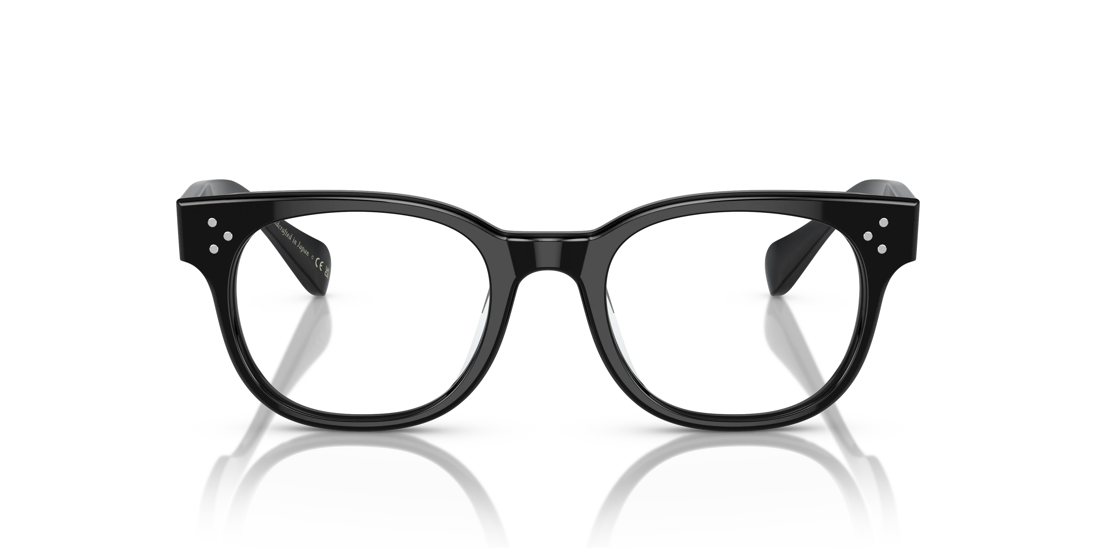 Oliver Peoples OV5545U AFTON 1731 Montature da vista Acetato Nero Trasparente Squadrata Normale - immagine 3