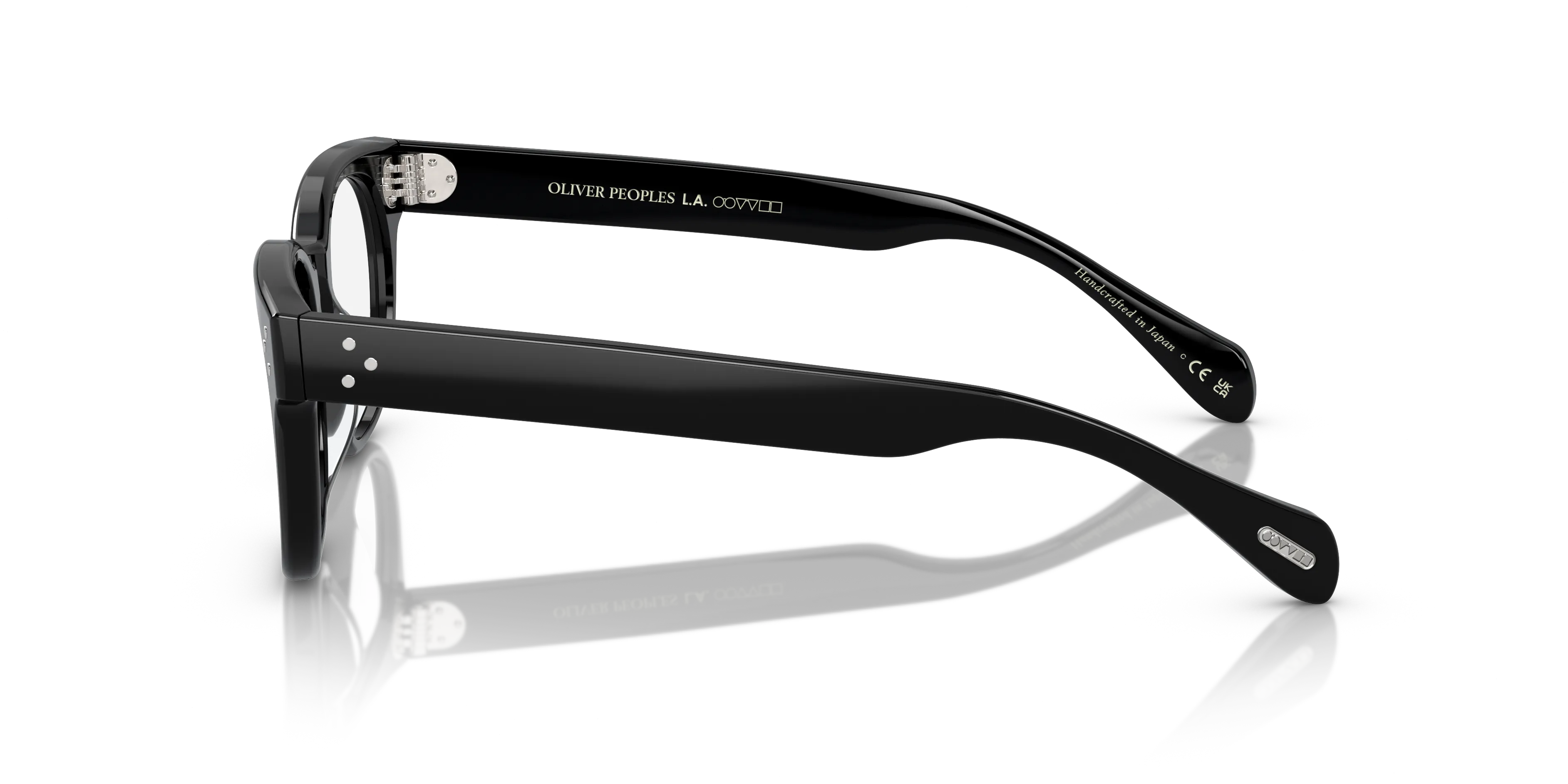Oliver Peoples OV5545U AFTON 1731 Montature da vista Acetato Nero Trasparente Squadrata Normale - immagine 4