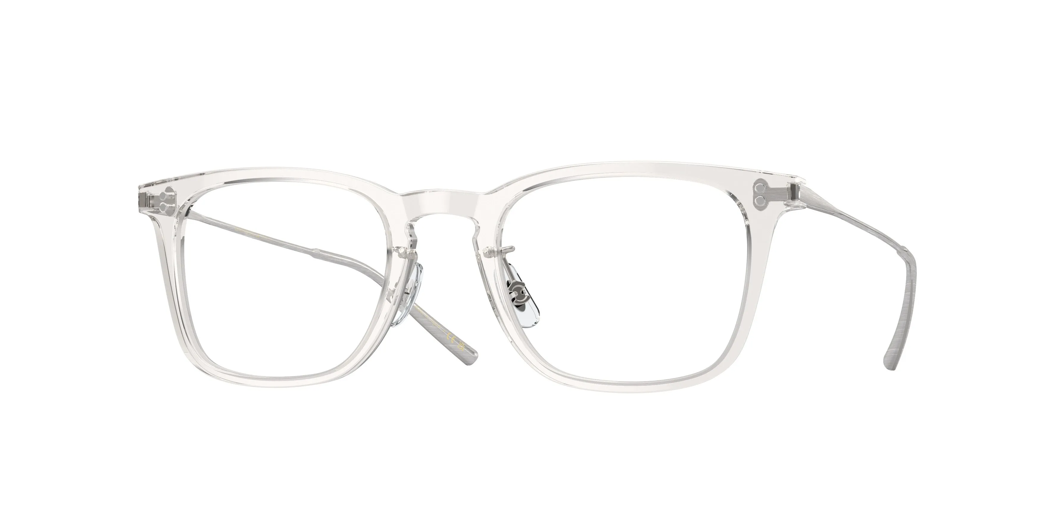 Oliver Peoples OV5543 LOFTIN 1757 Montature da vista Acetato Grigio Trasparente Pillow Normale - immagine 1