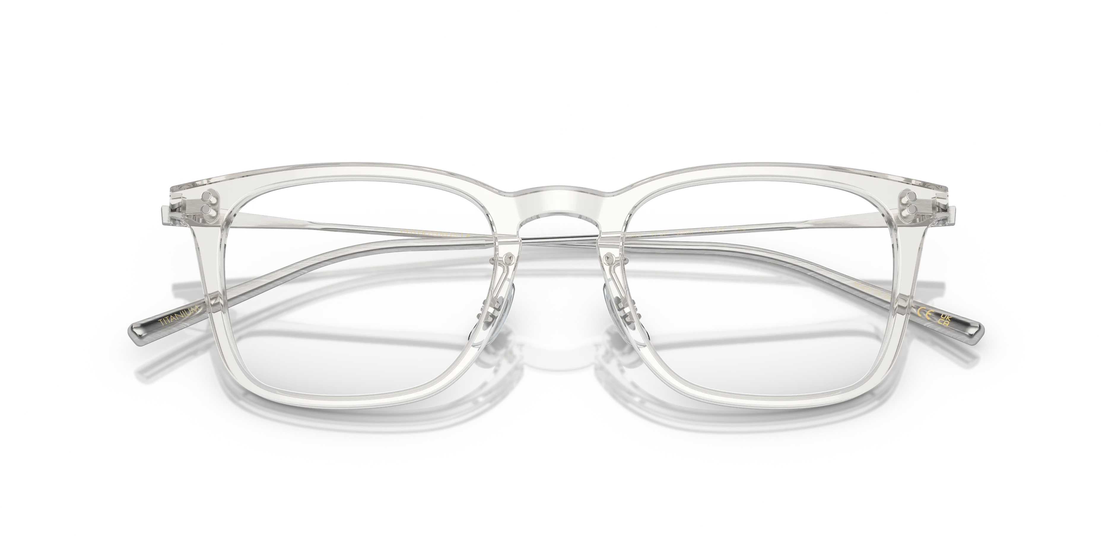 Oliver Peoples OV5543 LOFTIN 1757 Montature da vista Acetato Grigio Trasparente Pillow Normale - immagine 2