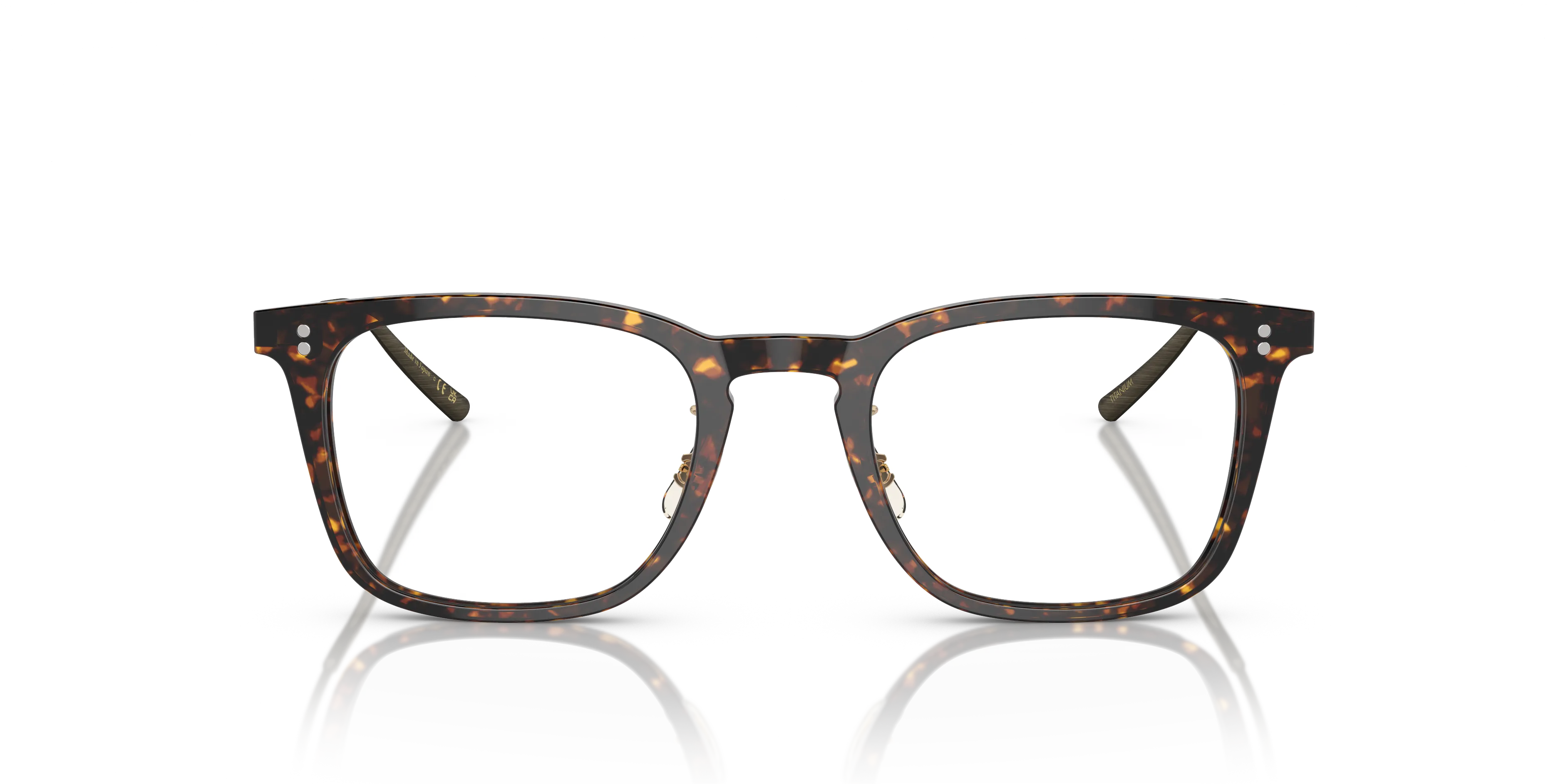 Oliver Peoples OV5543 LOFTIN 1741 Montature da vista Acetato Tartaruga Trasparente Pillow Normale - immagine 3