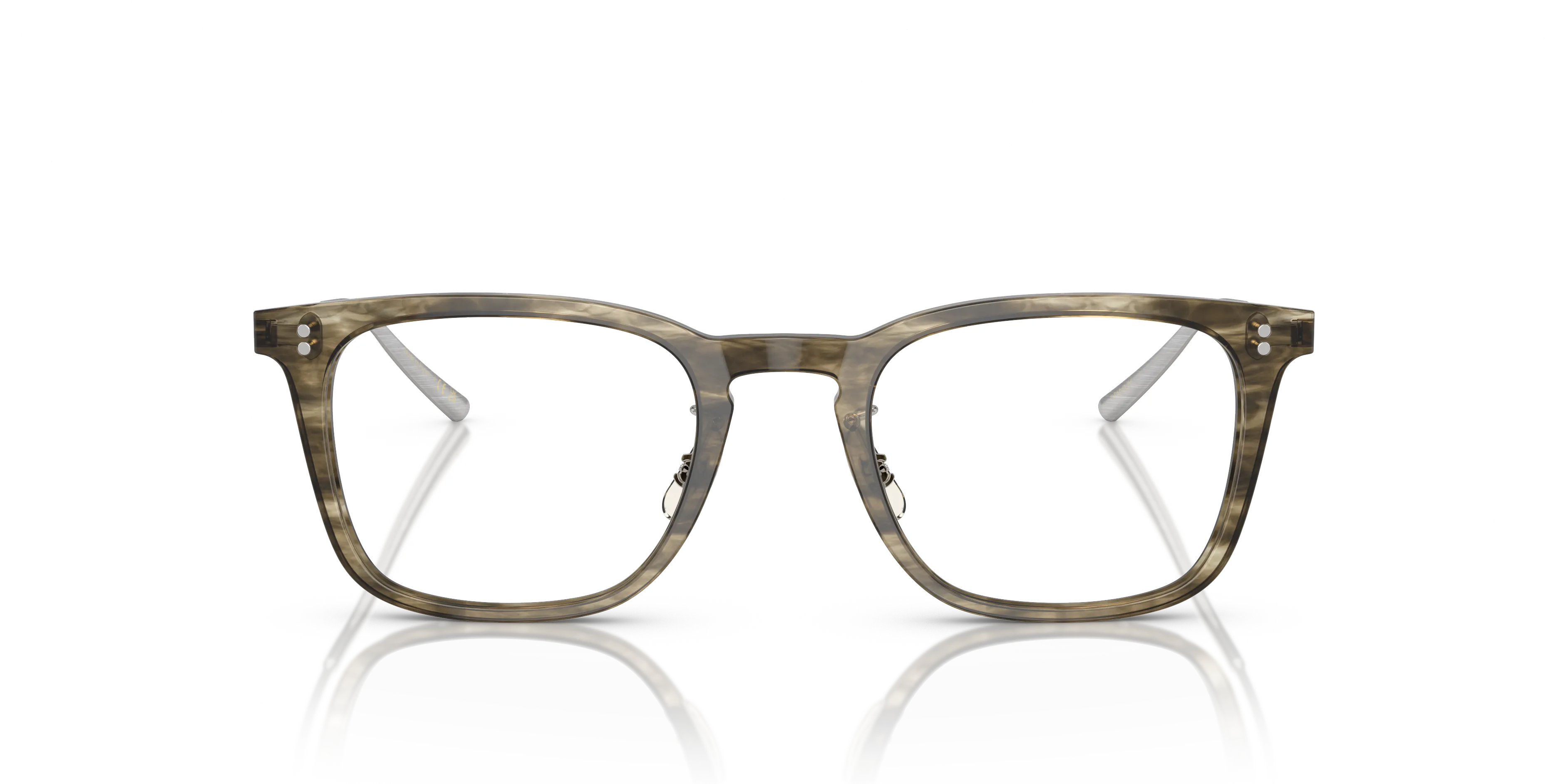 Oliver Peoples OV5543 LOFTIN 1735 Montature da vista Acetato Verde Trasparente Pillow Normale - immagine 3