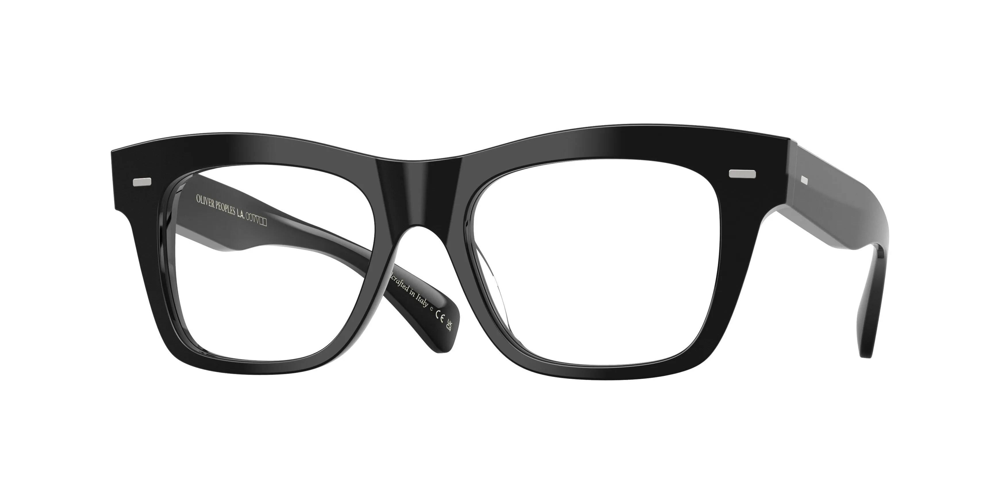 Oliver Peoples OV5542U MS. OLIVER-R 1005 Montature da vista Acetato Nero Trasparente Squadrata Normale - immagine 1