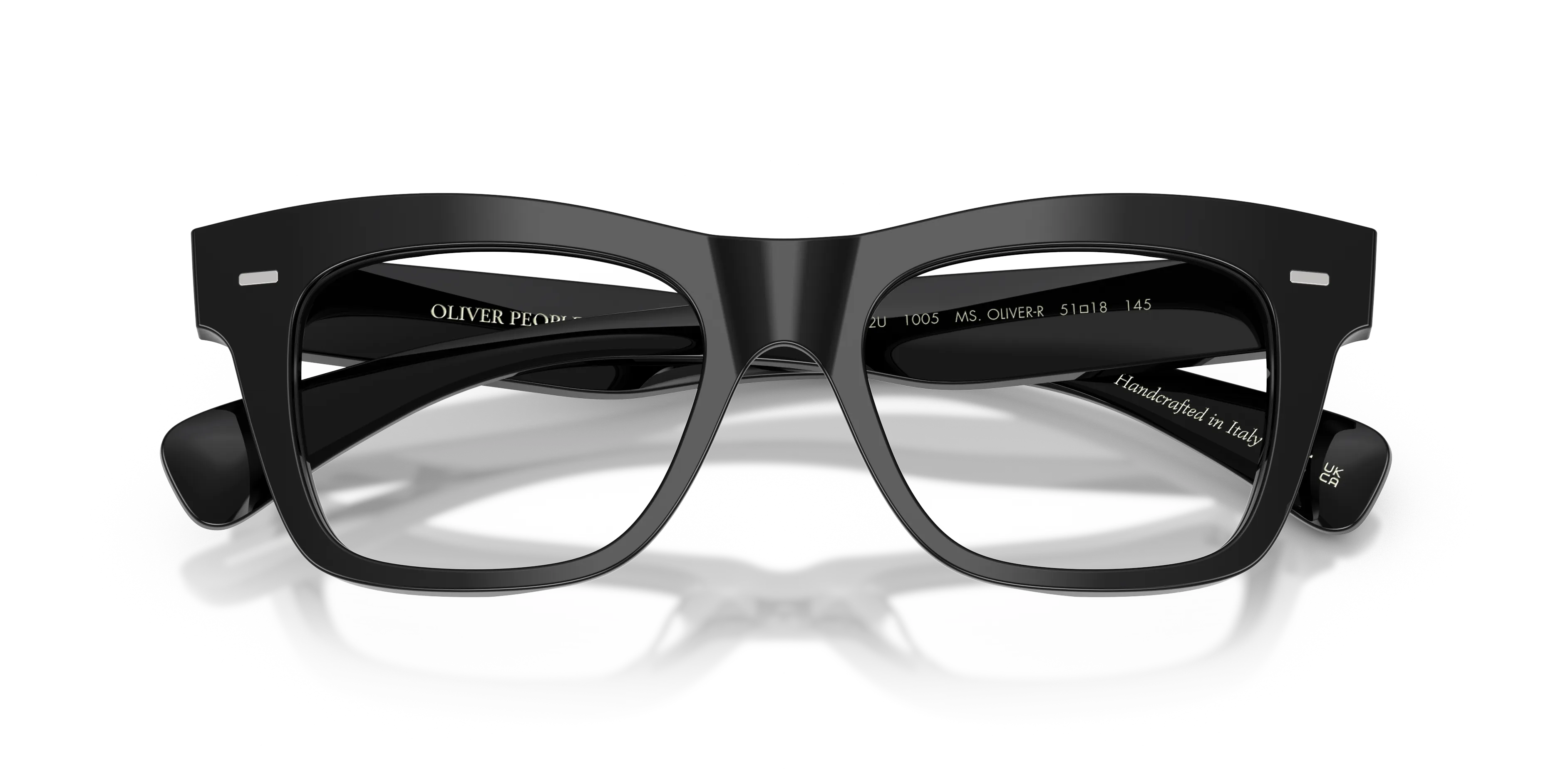 Oliver Peoples OV5542U MS. OLIVER-R 1005 Montature da vista Acetato Nero Trasparente Squadrata Normale - immagine 2