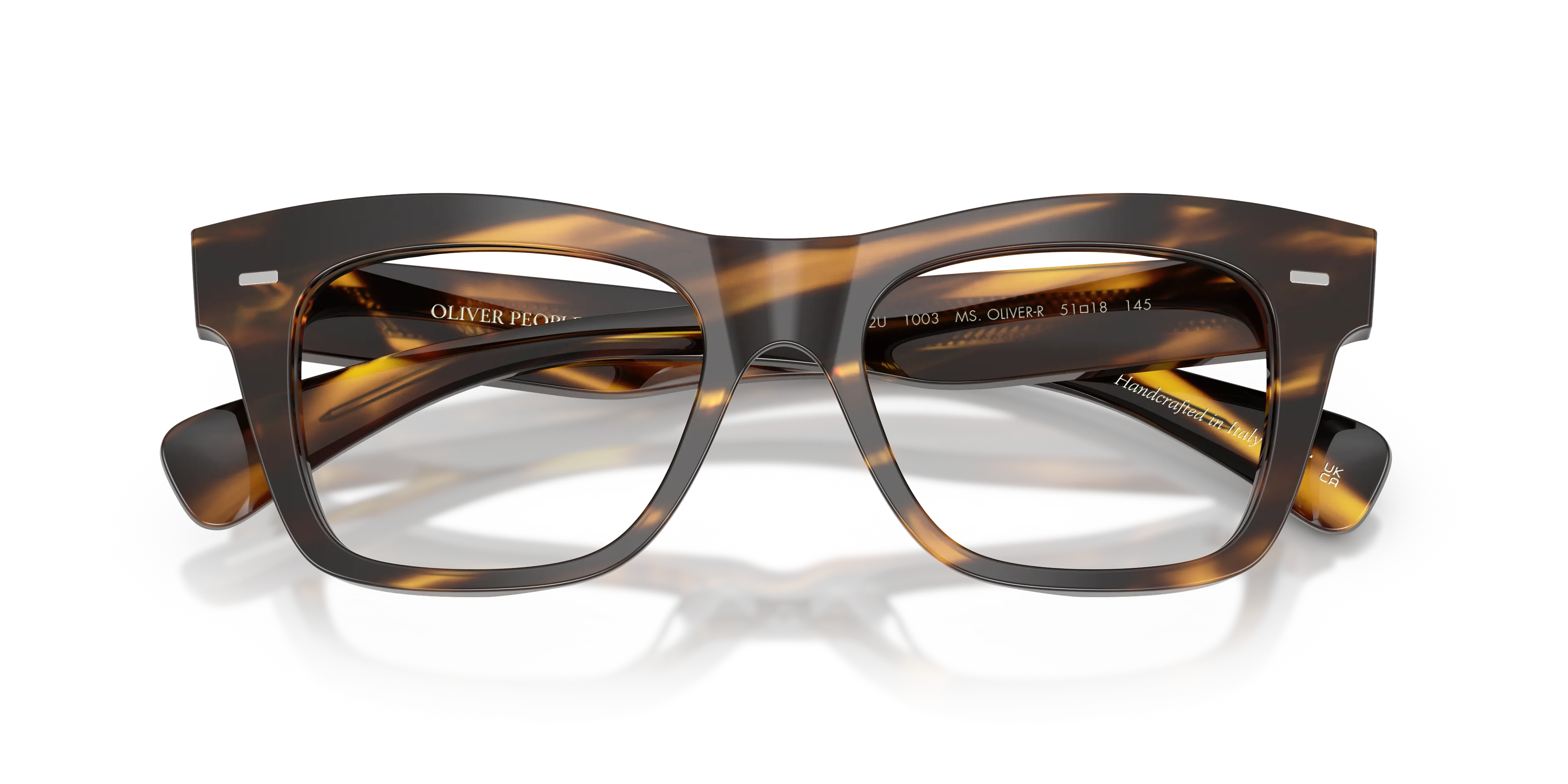 Oliver Peoples OV5542U MS. OLIVER-R 1003 Montature da vista Acetato Nero Trasparente Squadrata Normale - immagine 2