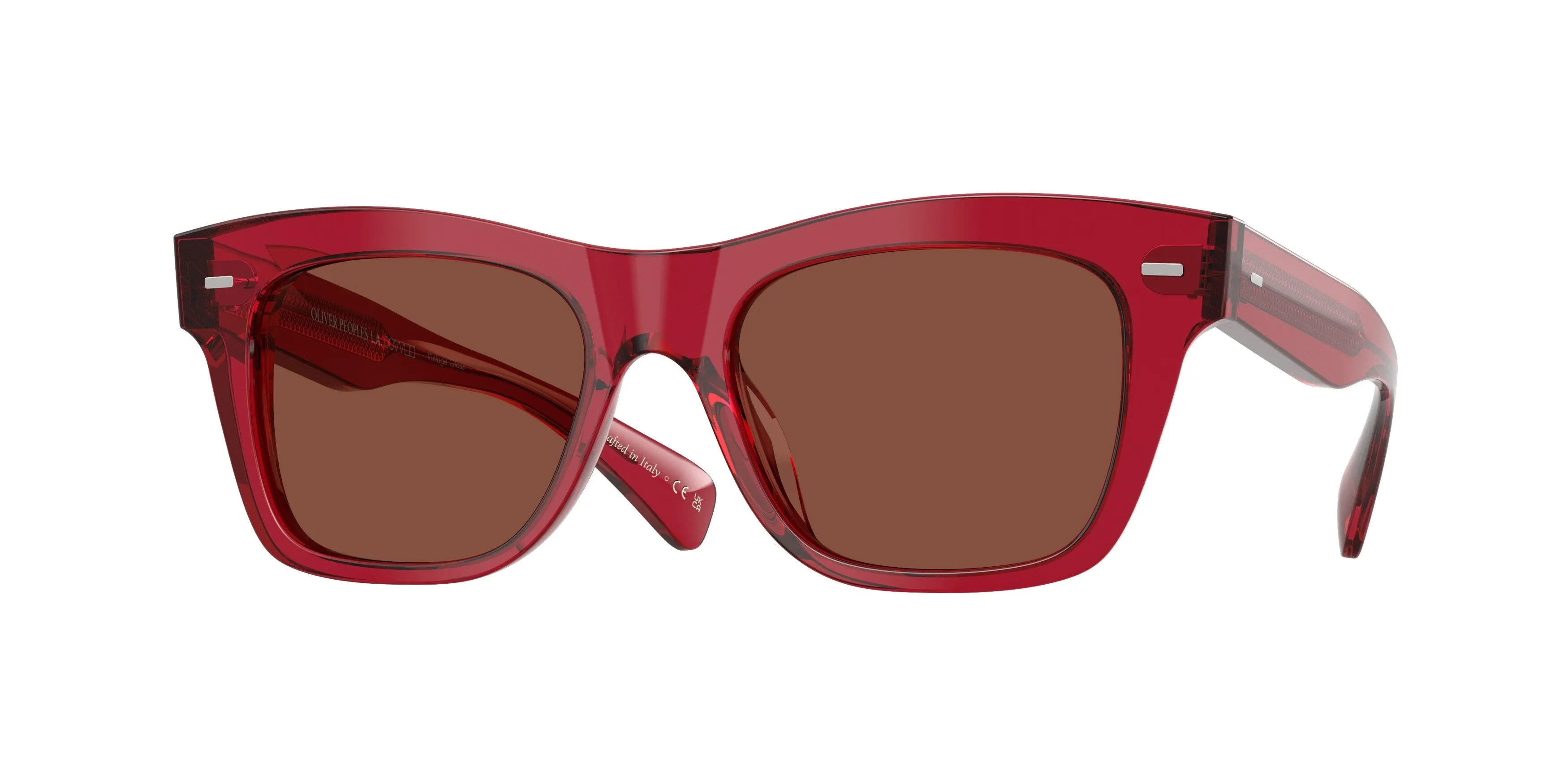 Oliver Peoples OV5542SU MS. OLIVER 1764C5 Occhiali da sole Acetato Rosso Bordeaux Pillow Normale - immagine 1