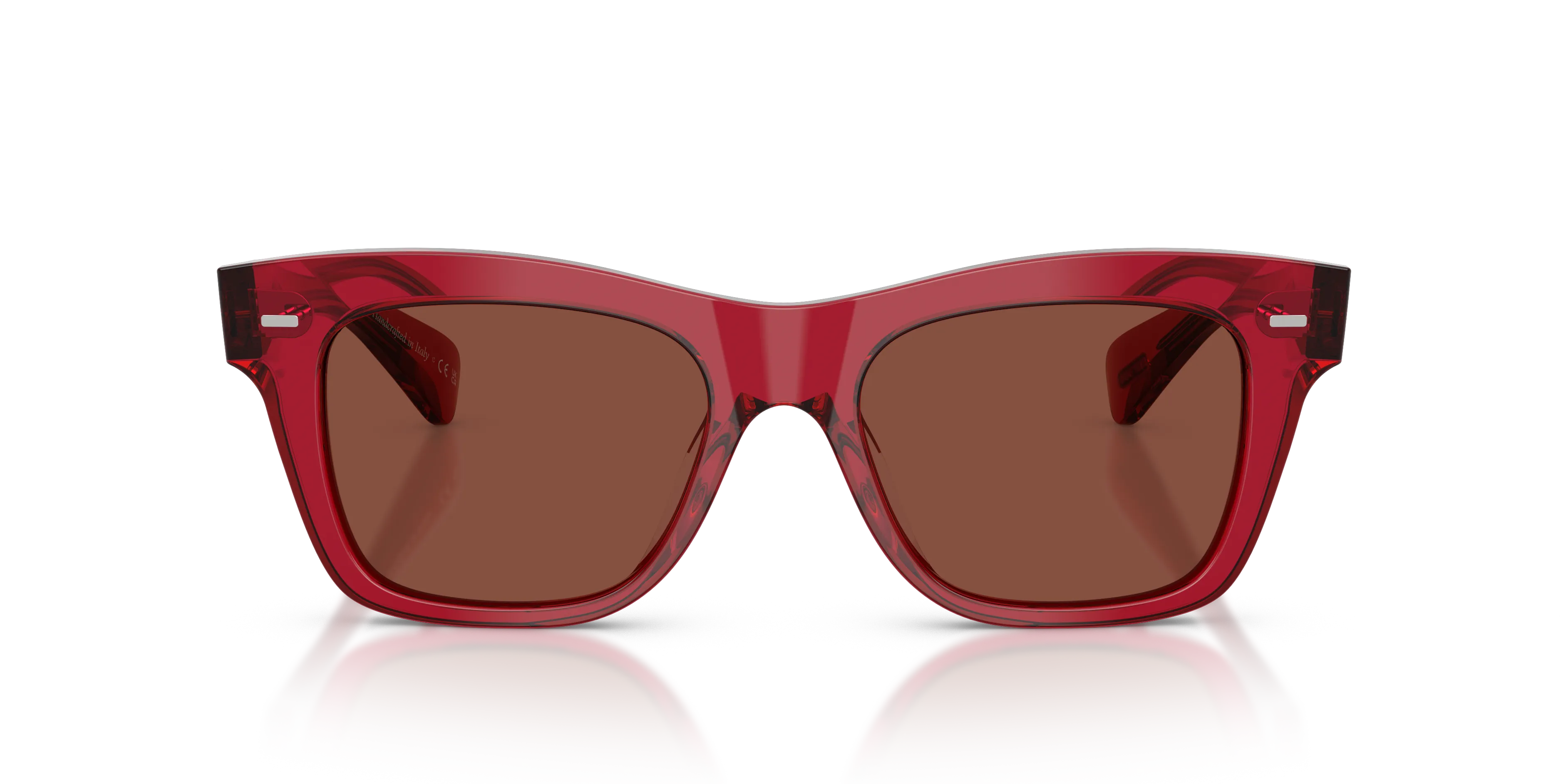 Oliver Peoples OV5542SU MS. OLIVER 1764C5 Occhiali da sole Acetato Rosso Bordeaux Pillow Normale - immagine 3