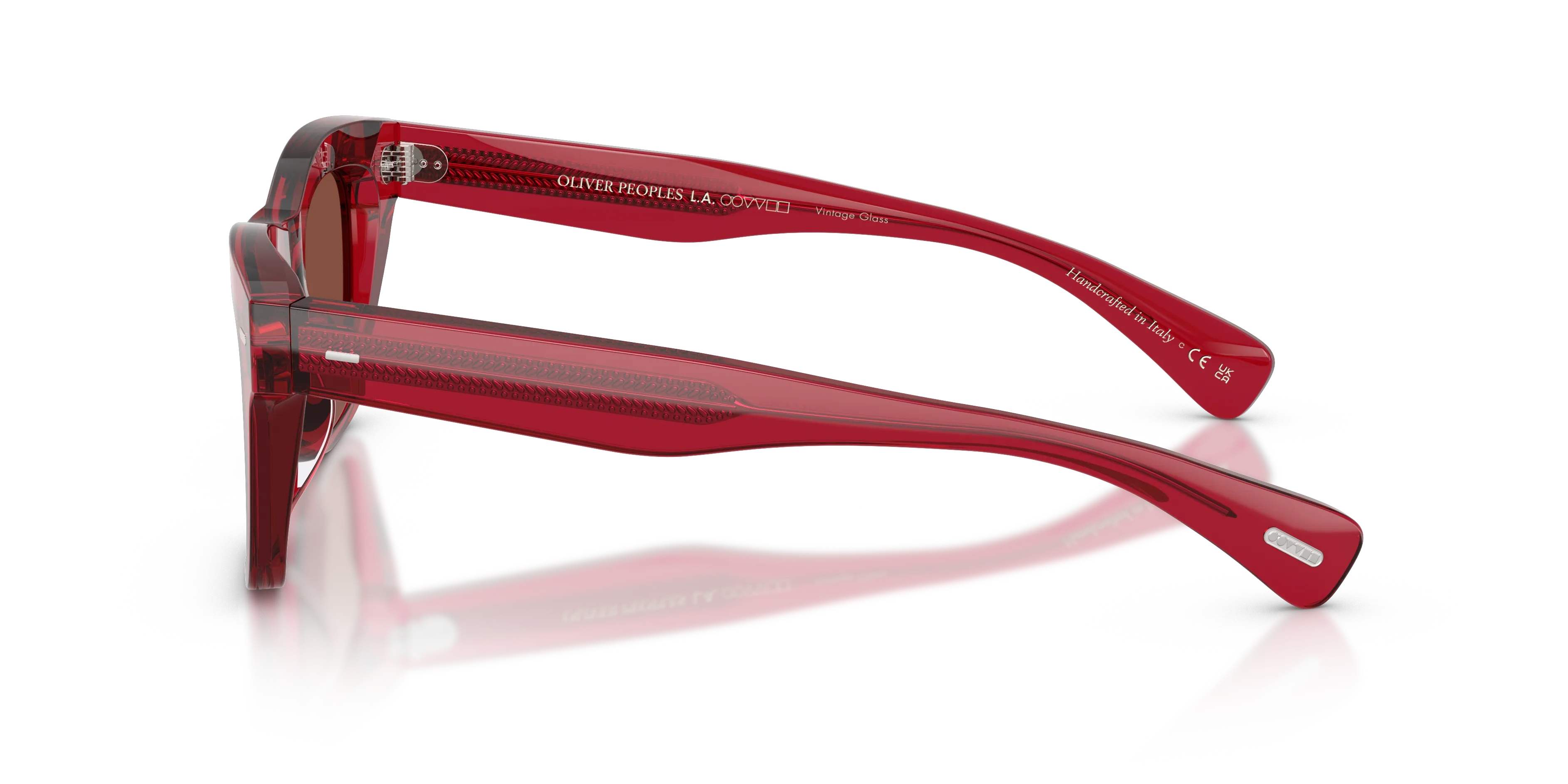 Oliver Peoples OV5542SU MS. OLIVER 1764C5 Occhiali da sole Acetato Rosso Bordeaux Pillow Normale - immagine 4
