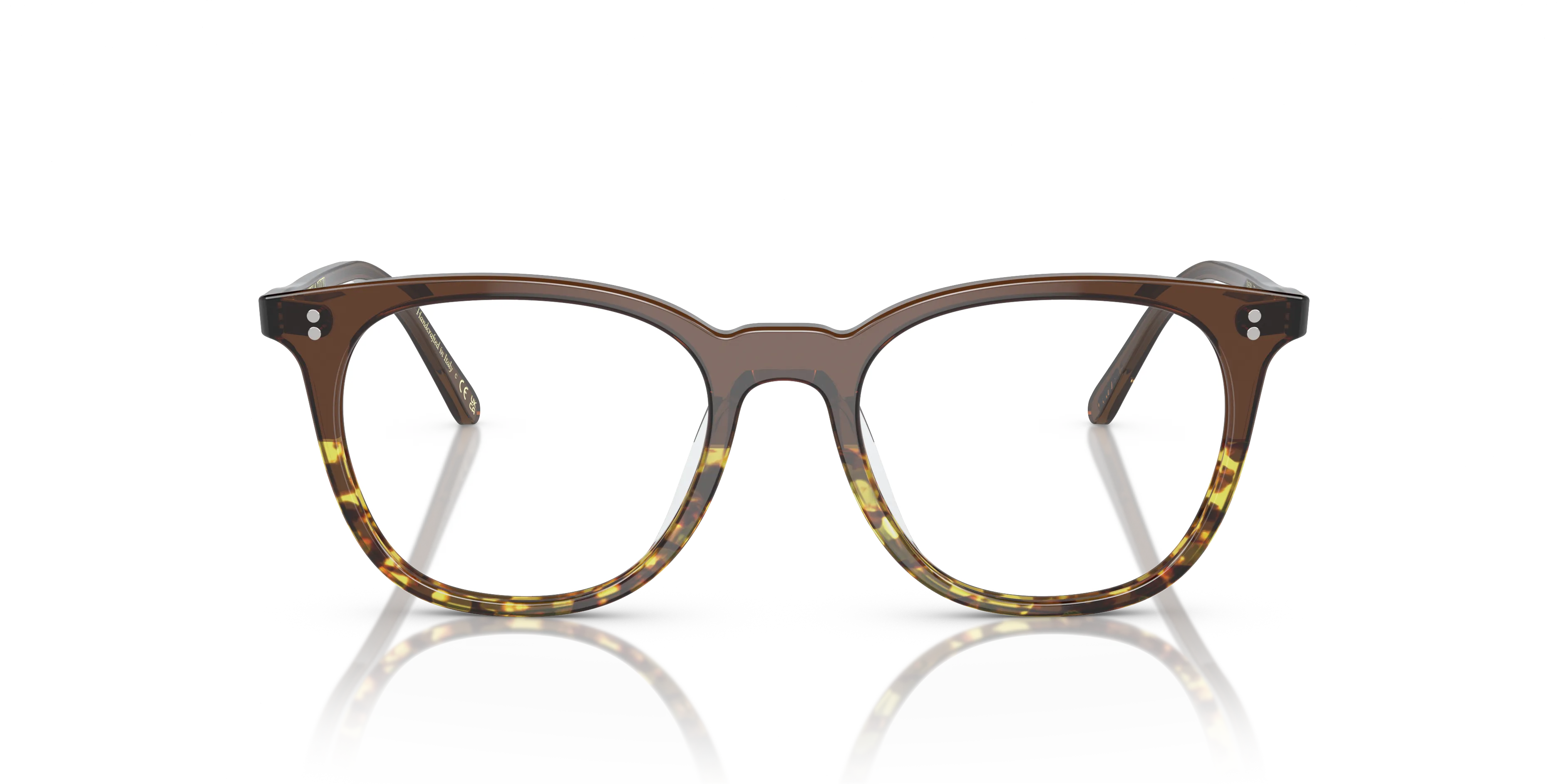 Oliver Peoples OV5538U JOSIANNE 1756 Montature da vista Acetato Marrone Trasparente Pillow Normale - immagine 3