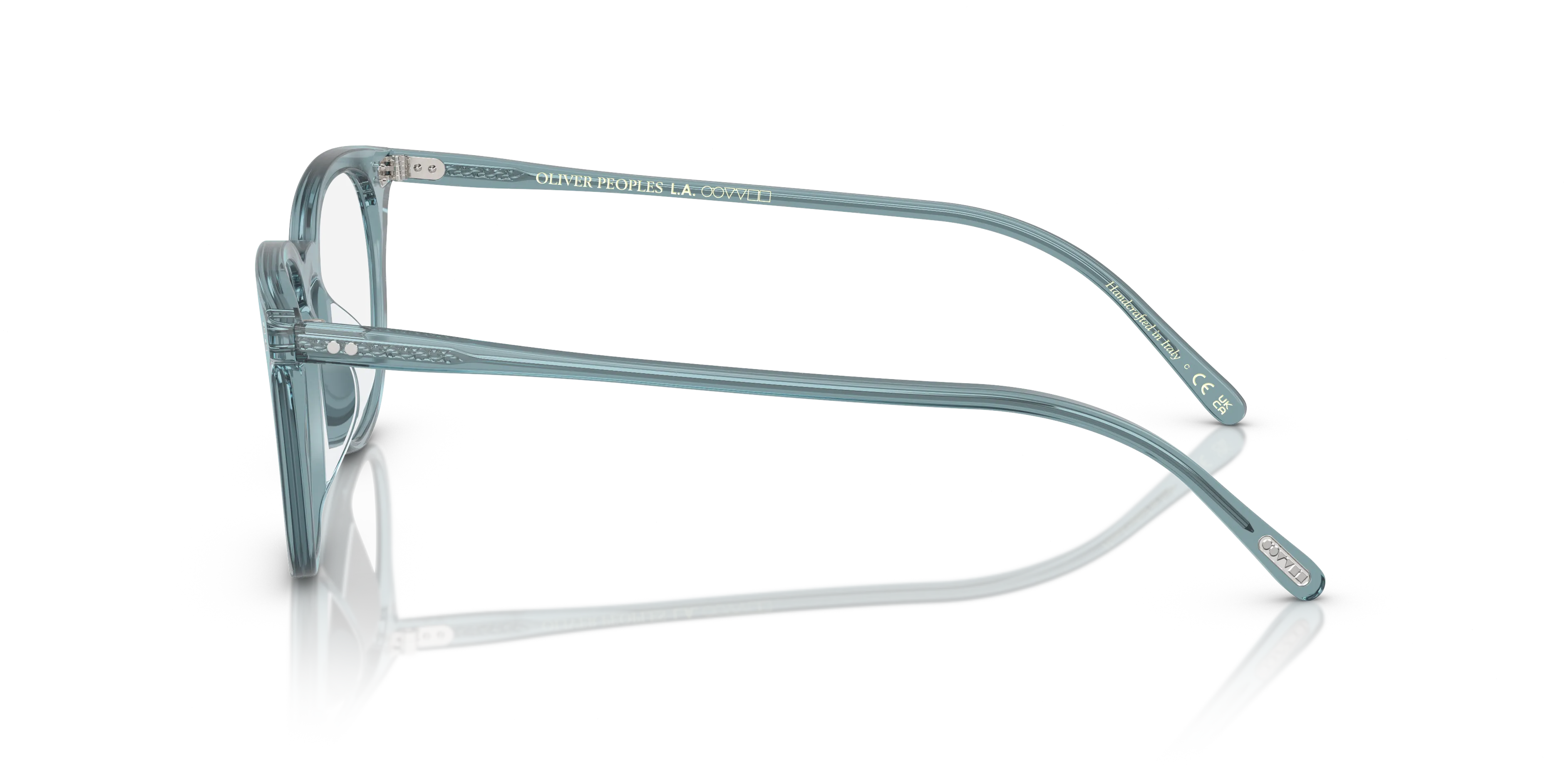 Oliver Peoples OV5538U JOSIANNE 1617 Montature da vista Acetato Blu Trasparente Pillow Normale - immagine 4