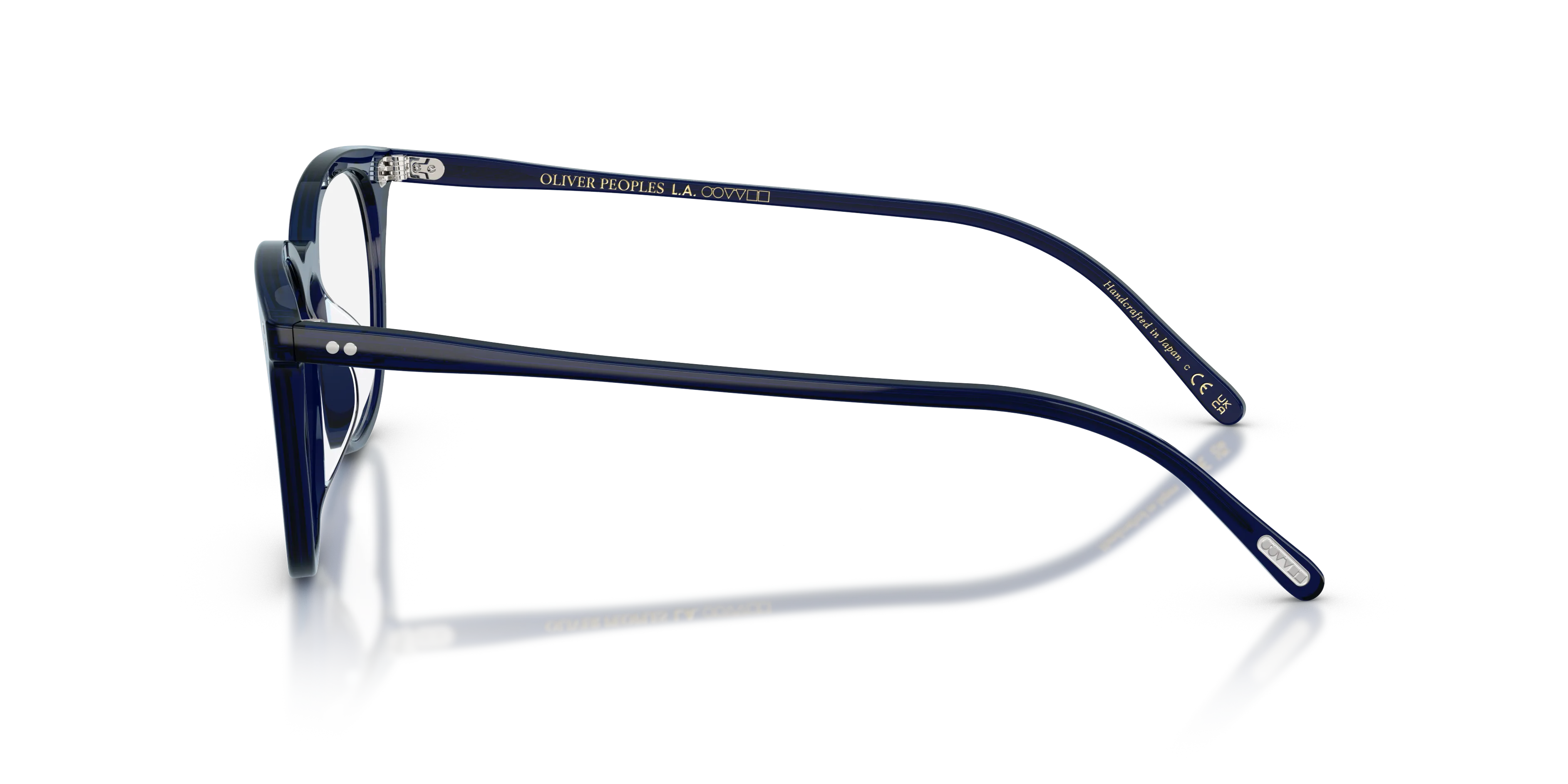 Oliver Peoples OV5538U JOSIANNE 1566 Montature da vista Acetato Blu Trasparente Pillow Normale - immagine 4