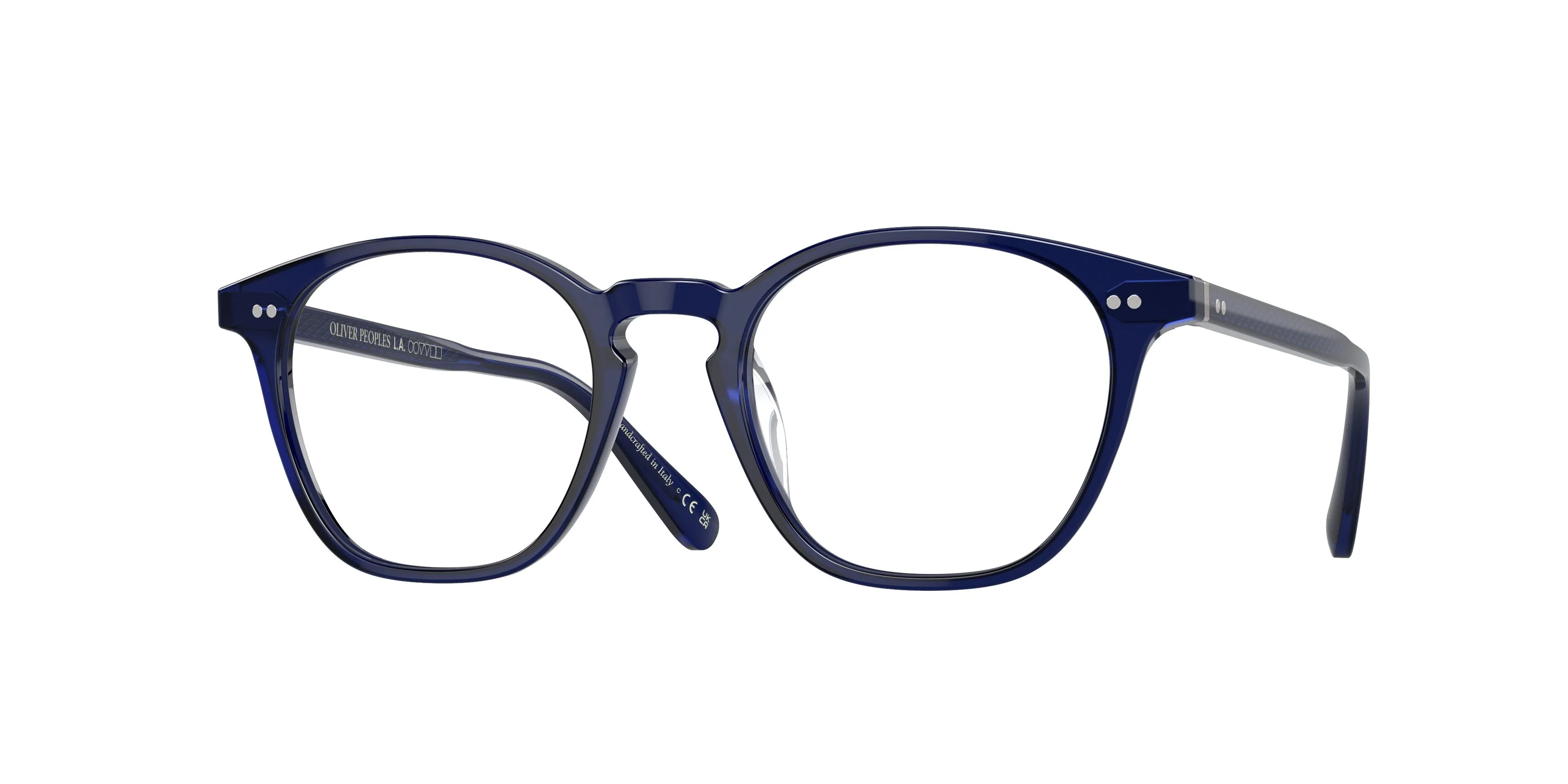 Oliver Peoples OV5533U RONNE 1566 Montature da vista Acetato Blu Trasparente Pillow Normale - immagine 1