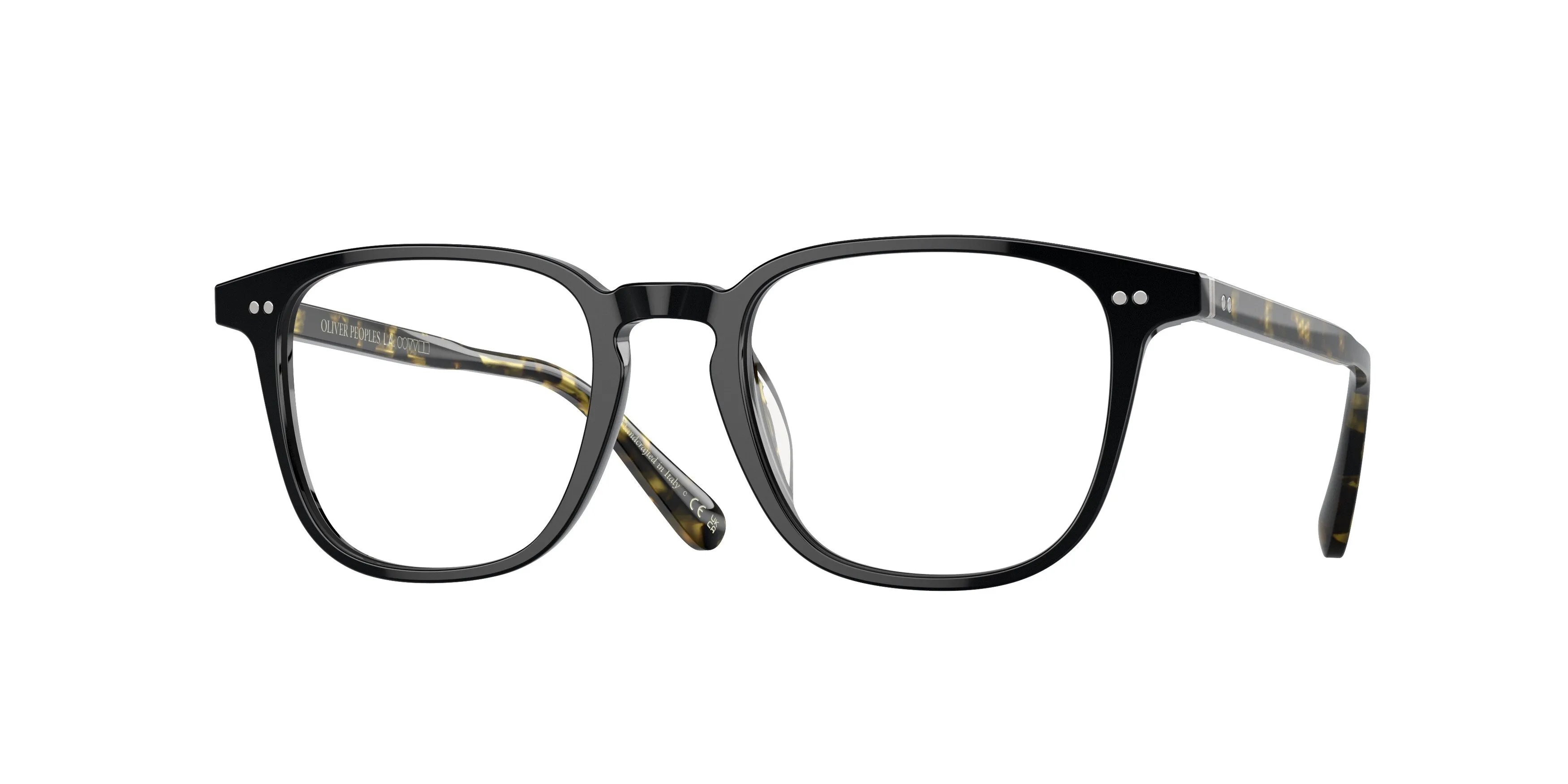 Oliver Peoples OV5532U NEV 1717 Montature da vista Acetato Nero Trasparente Pillow Normale - immagine 1