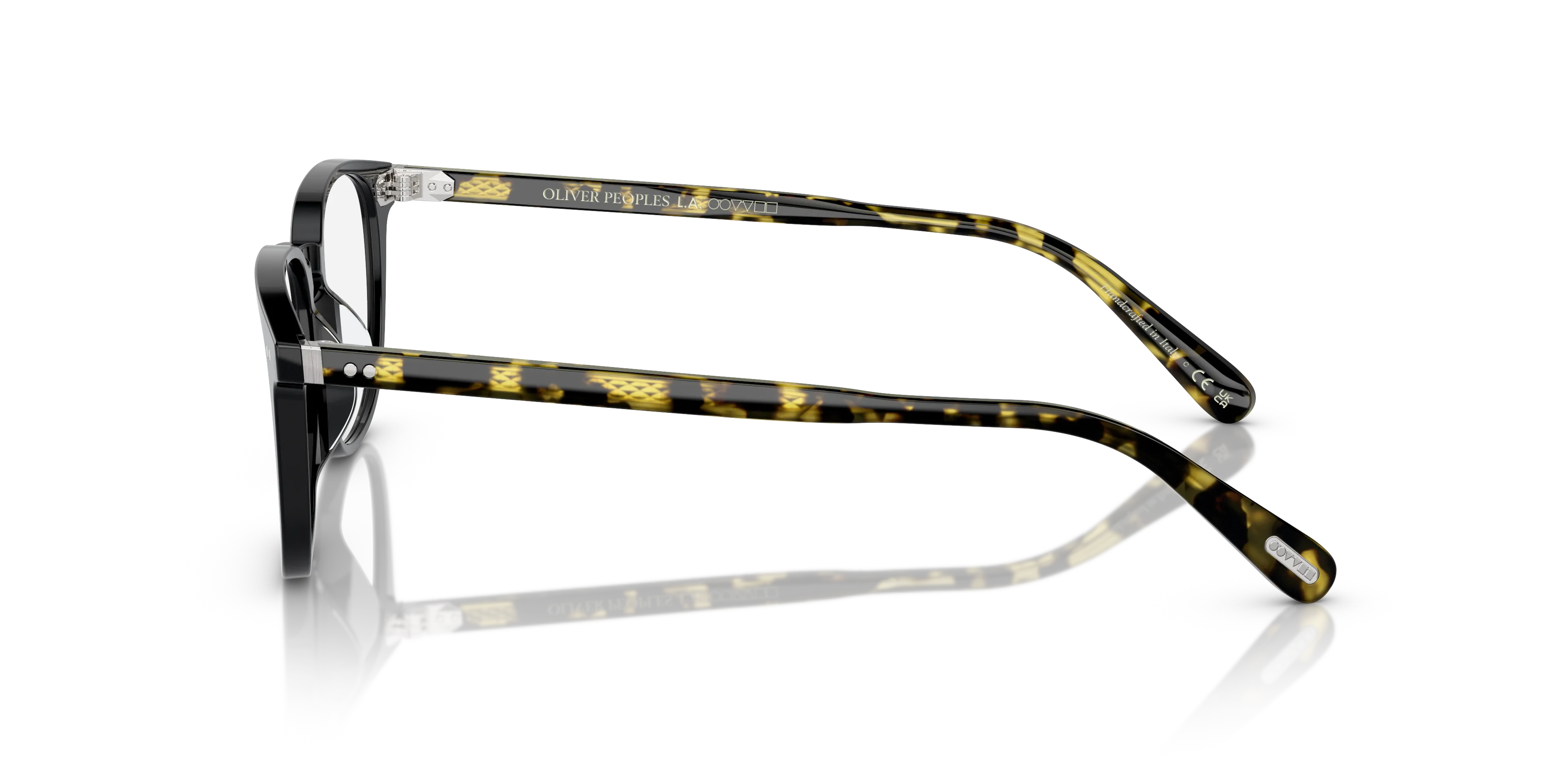 Oliver Peoples OV5532U NEV 1717 Montature da vista Acetato Nero Trasparente Pillow Normale - immagine 4