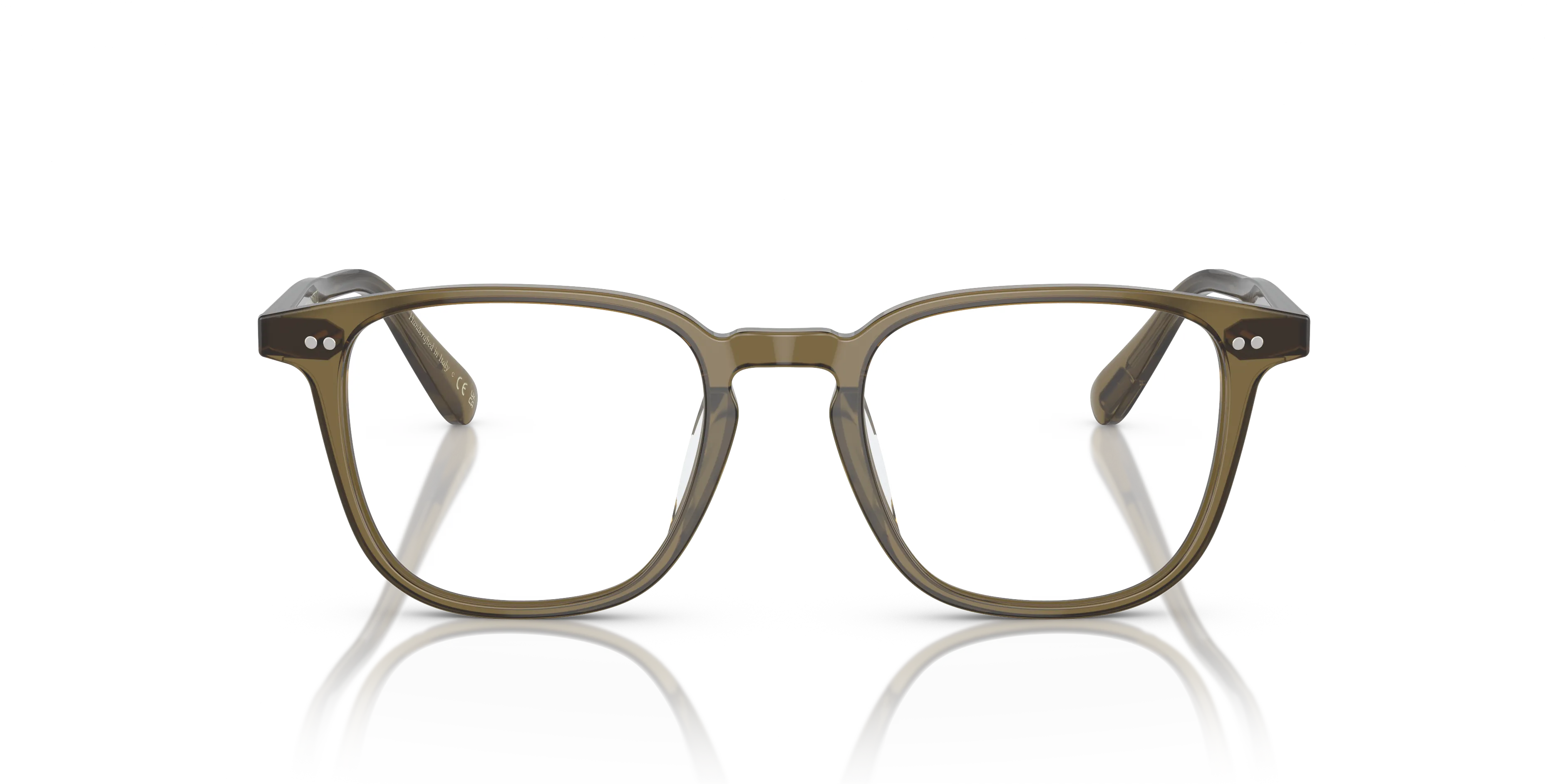 Oliver Peoples OV5532U NEV 1678 Montature da vista Acetato Verde Trasparente Pillow Normale - immagine 3