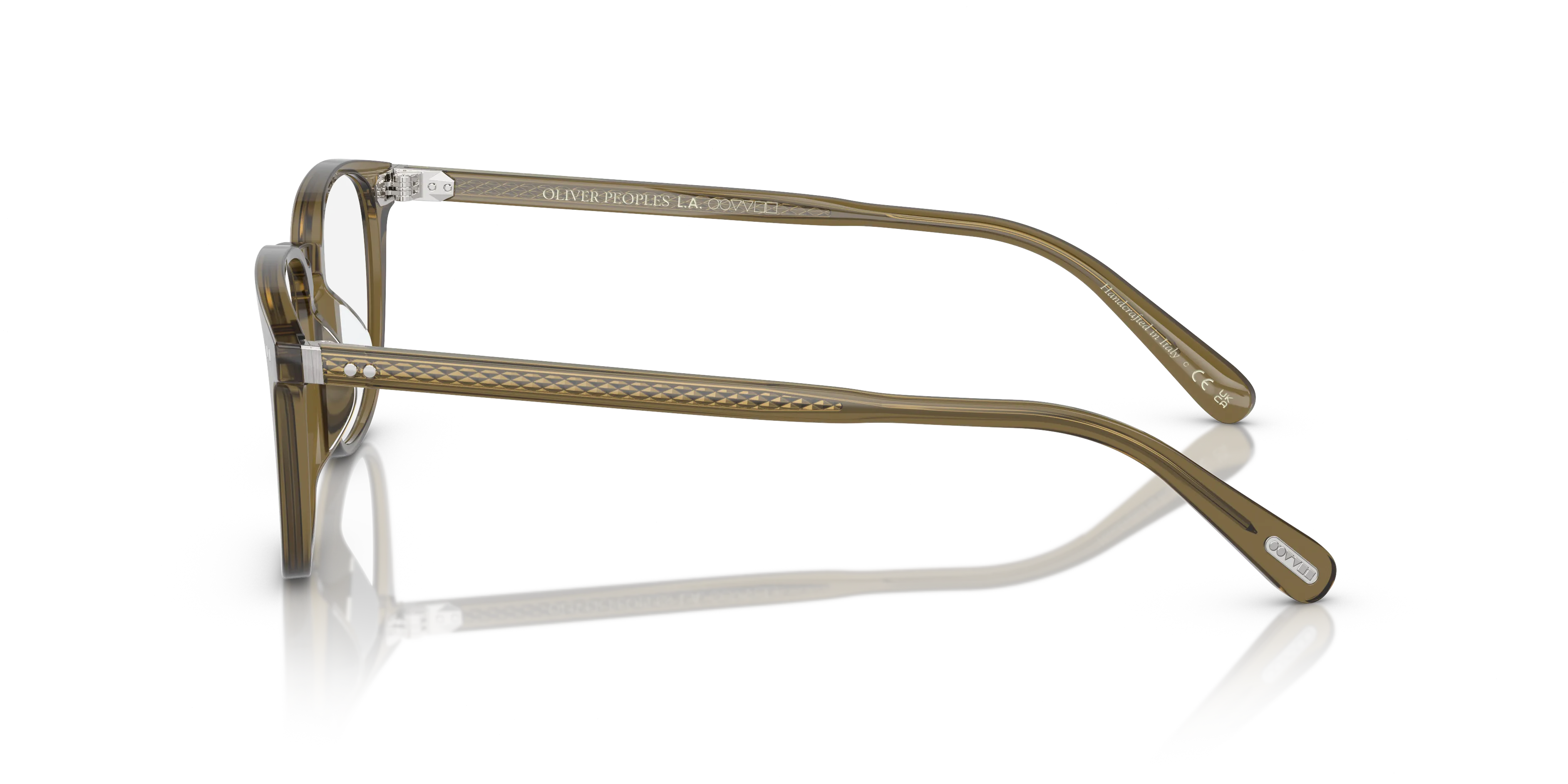 Oliver Peoples OV5532U NEV 1678 Montature da vista Acetato Verde Trasparente Pillow Normale - immagine 4