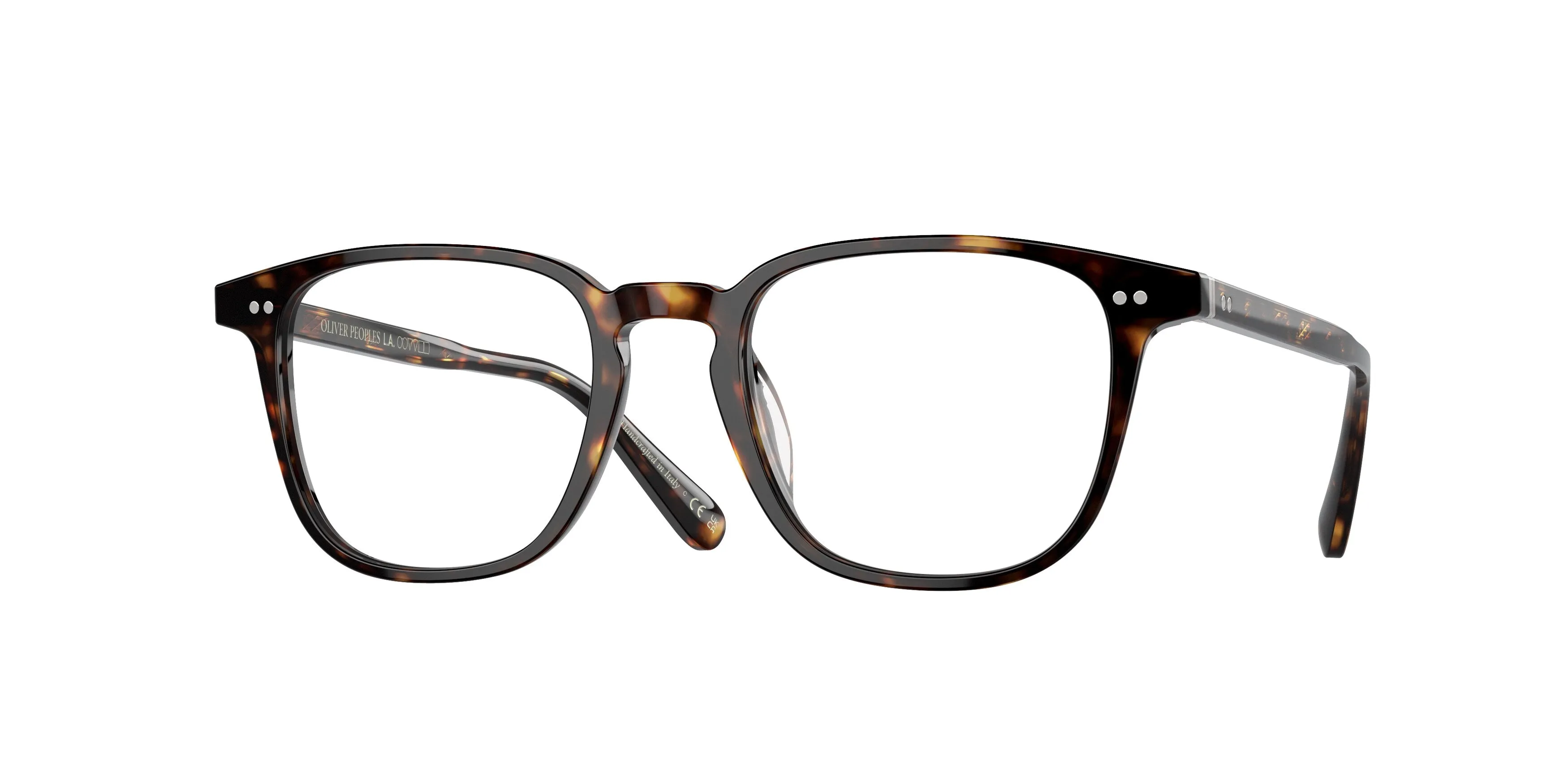 Oliver Peoples OV5532U NEV 1009 Montature da vista Acetato Tartaruga Trasparente Pillow Normale - immagine 1