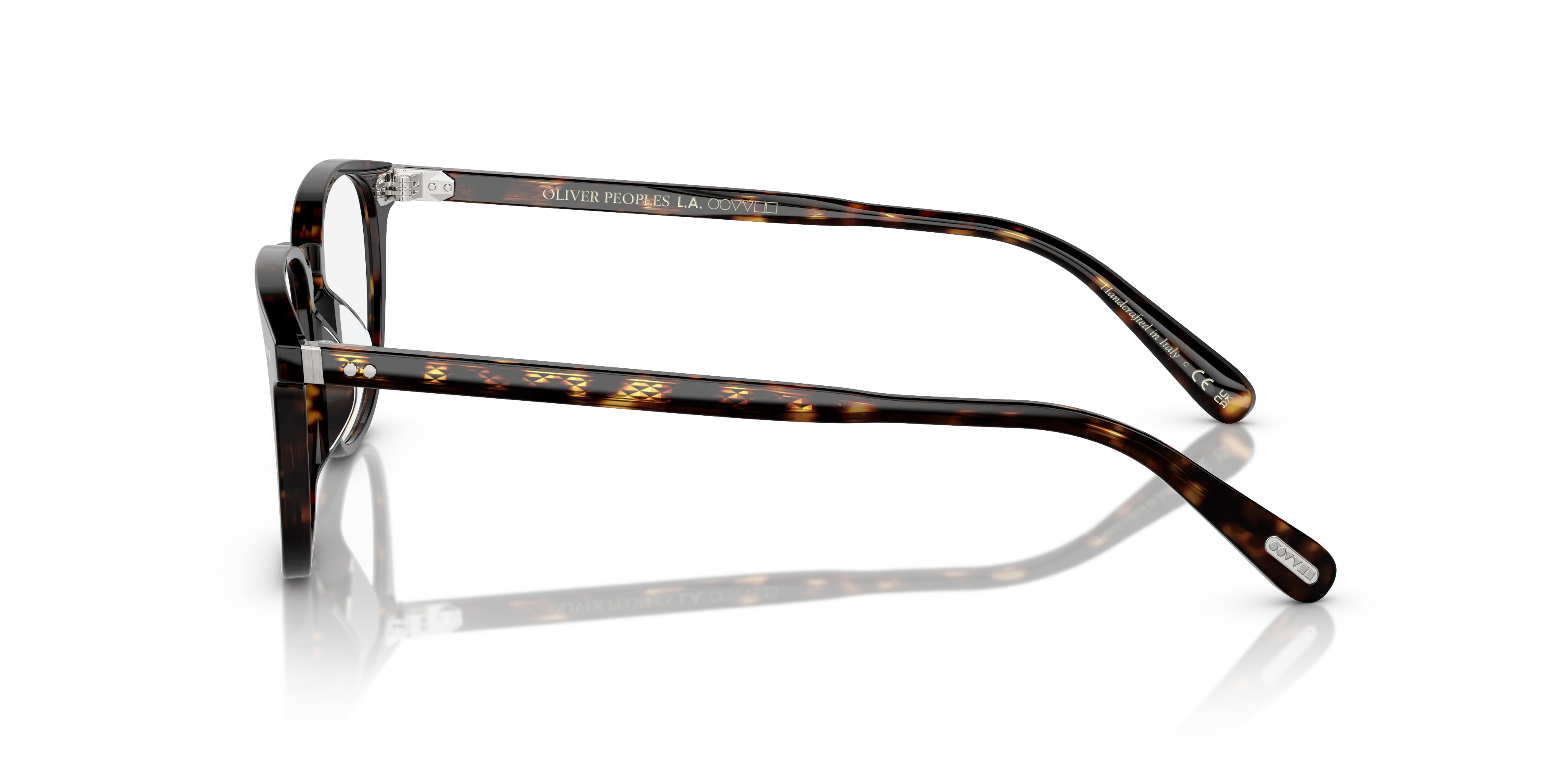 Oliver Peoples OV5532U NEV 1009 Montature da vista Acetato Tartaruga Trasparente Pillow Normale - immagine 4