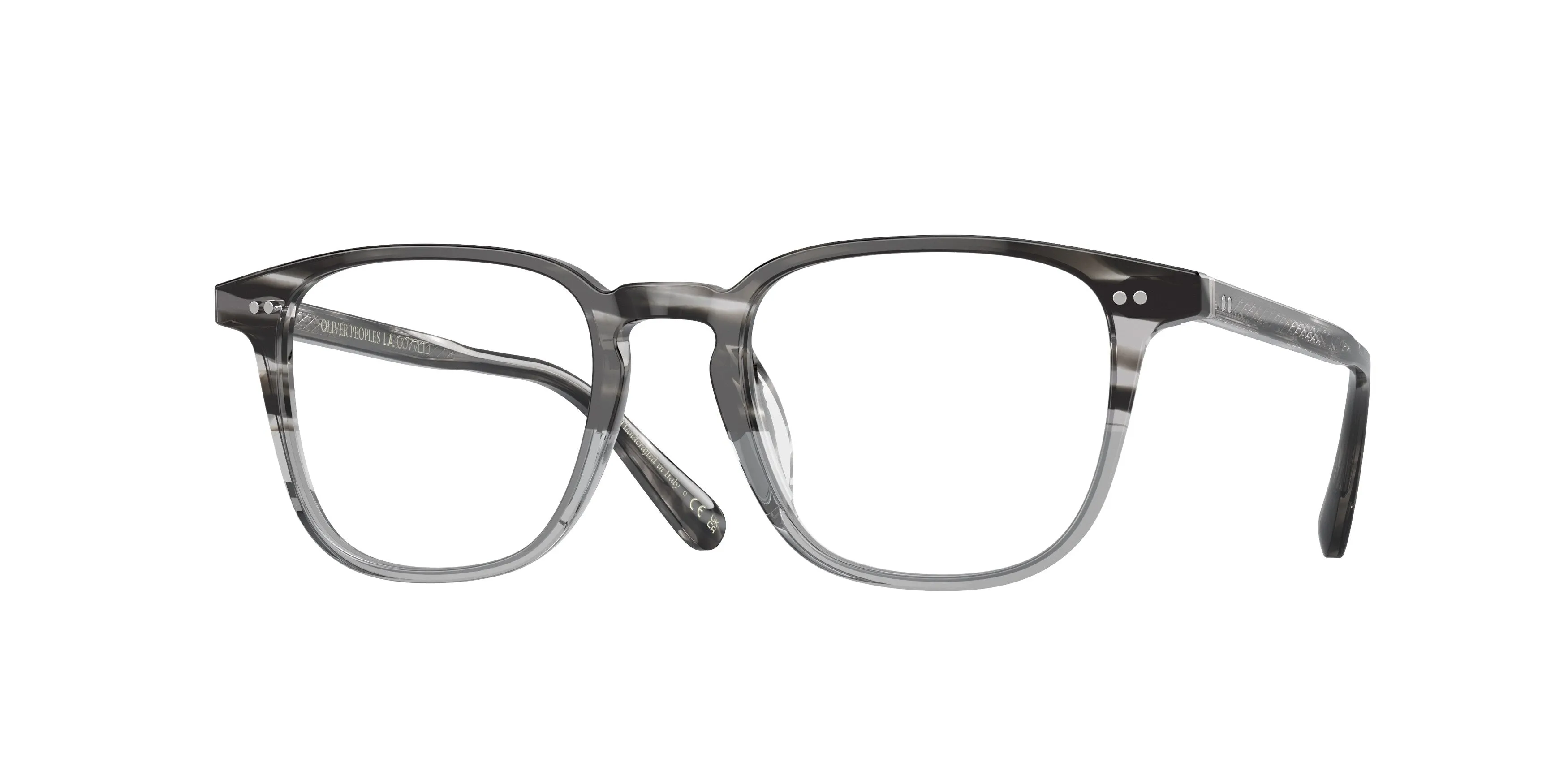 Oliver Peoples OV5532U NEV 1002 Montature da vista Acetato Grigio Trasparente Pillow Normale - immagine 1