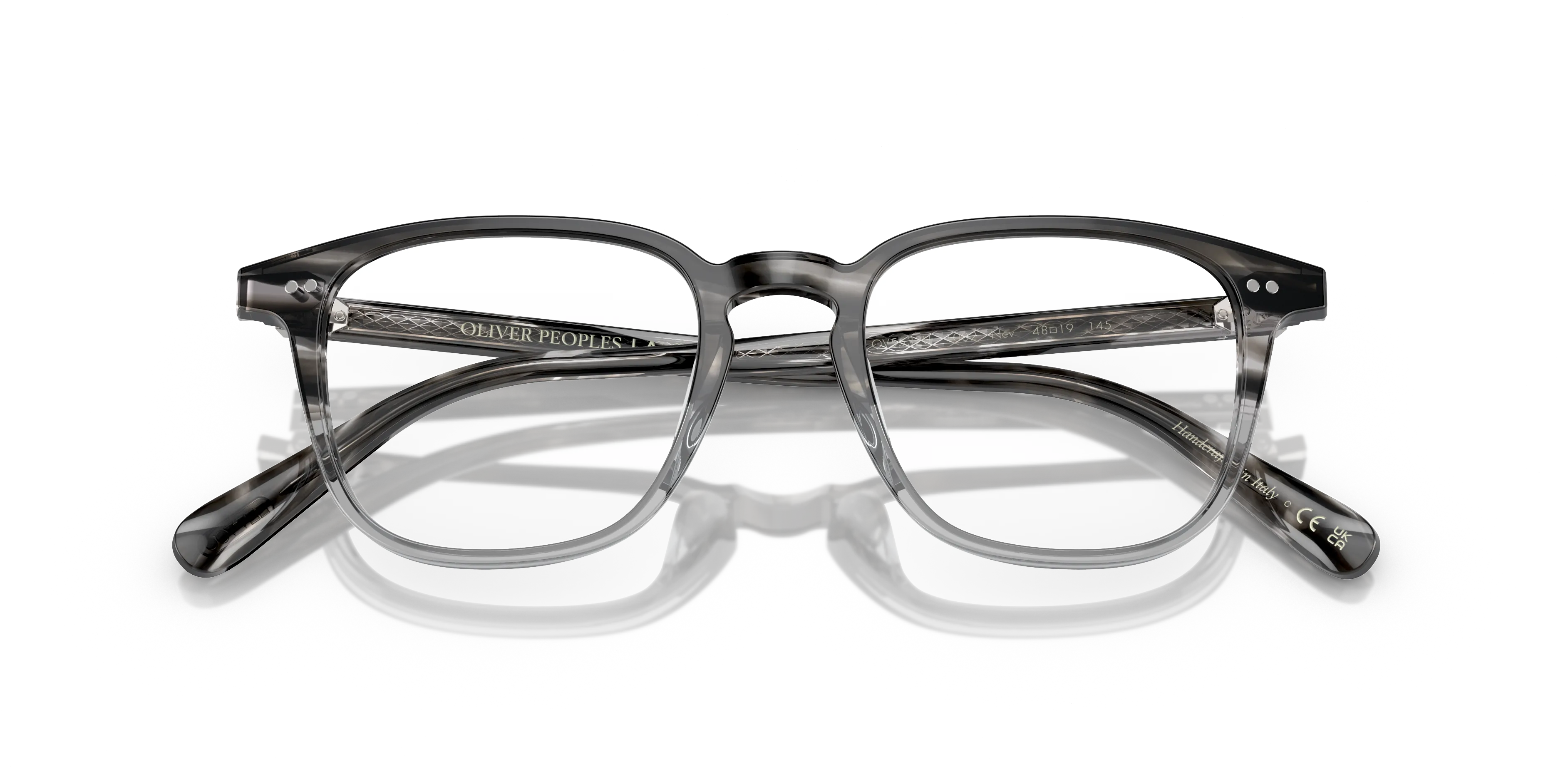 Oliver Peoples OV5532U NEV 1002 Montature da vista Acetato Grigio Trasparente Pillow Normale - immagine 2