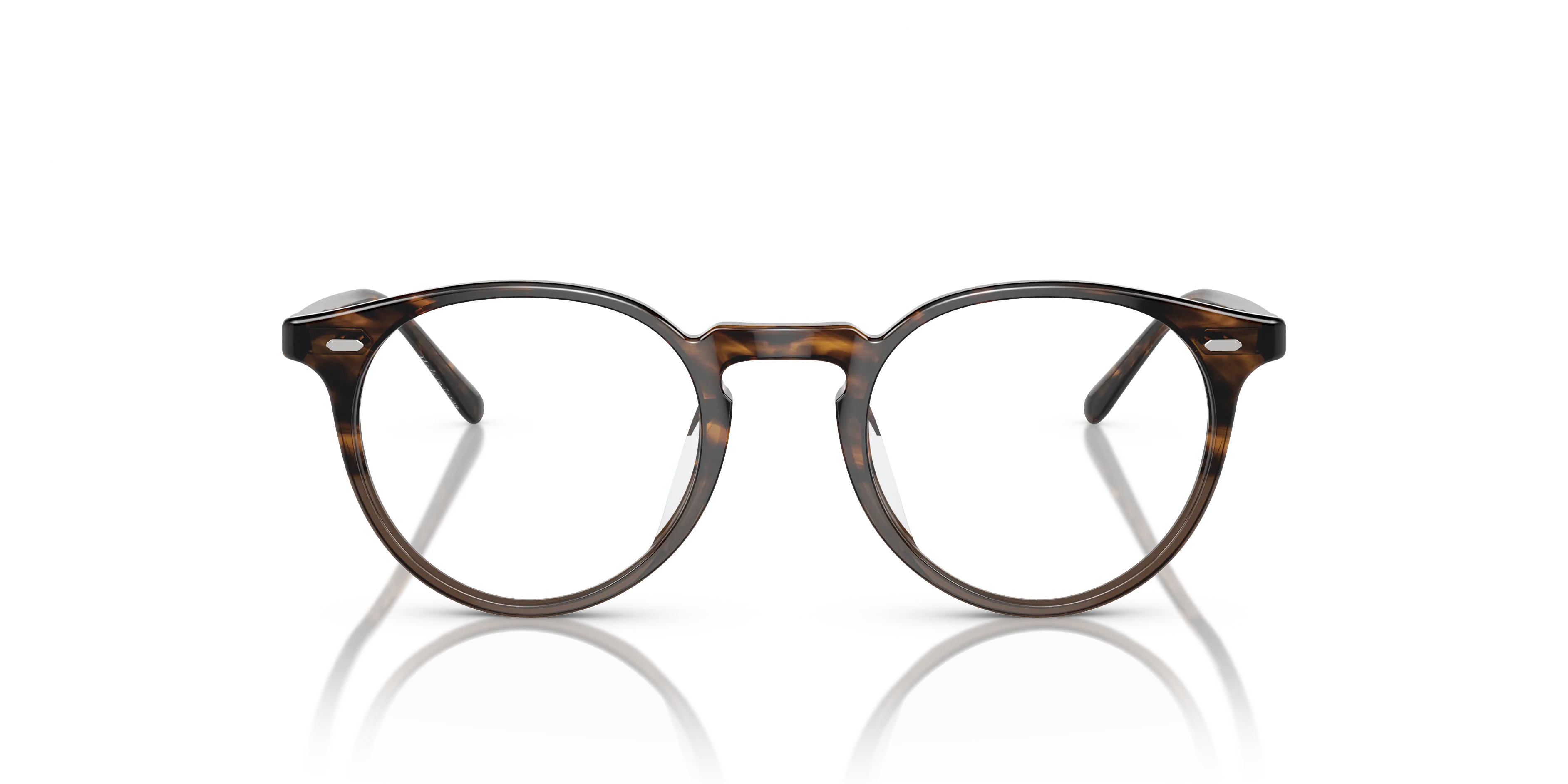 Oliver Peoples OV5529U N.02 1732 Montature da vista Acetato Rosso Trasparente Pantos Normale - immagine 3