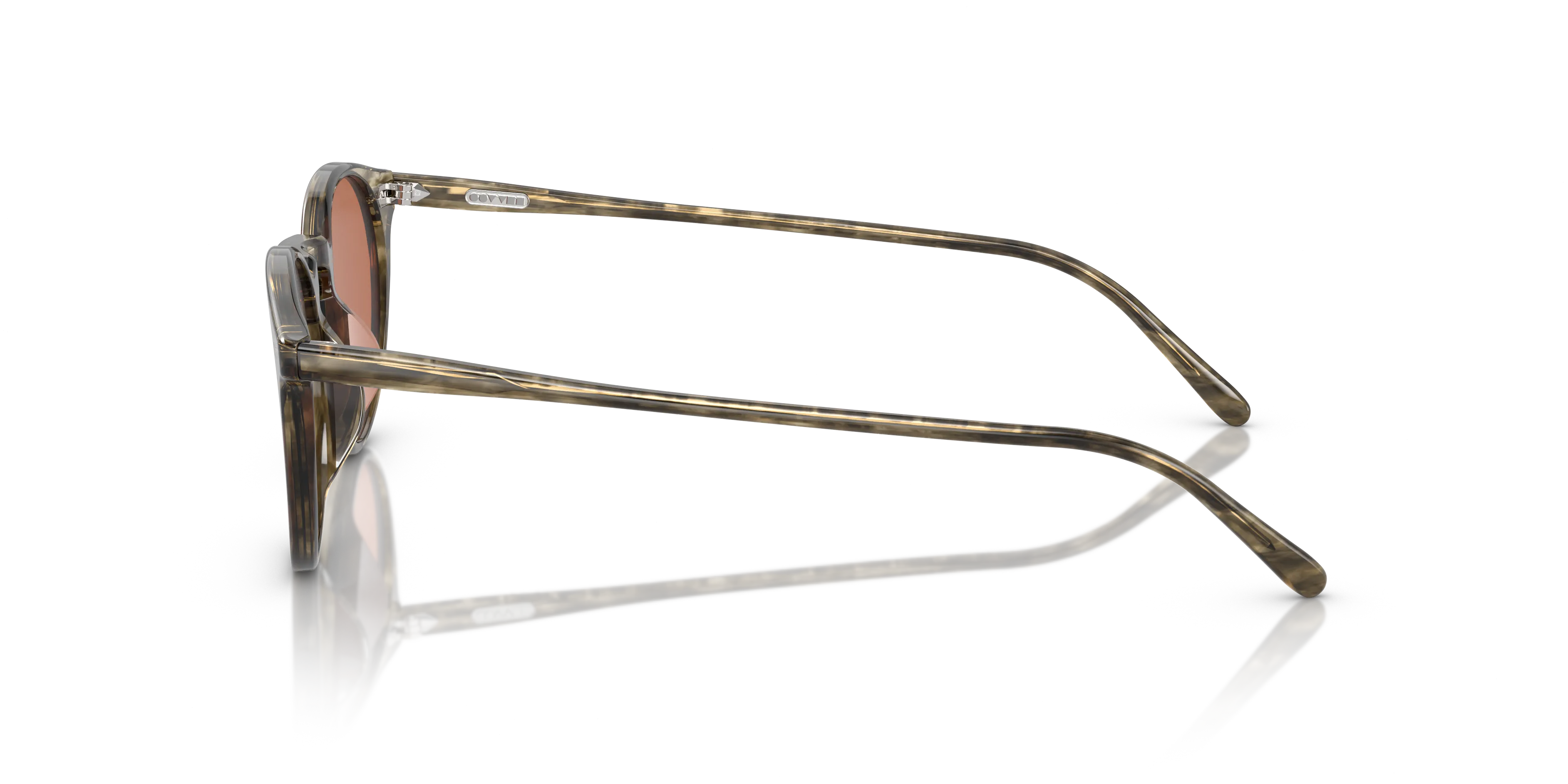 Oliver Peoples OV5529SU N.02 SUN 173553 Occhiali da sole Acetato Verde Marrone Pantos Normale - immagine 4