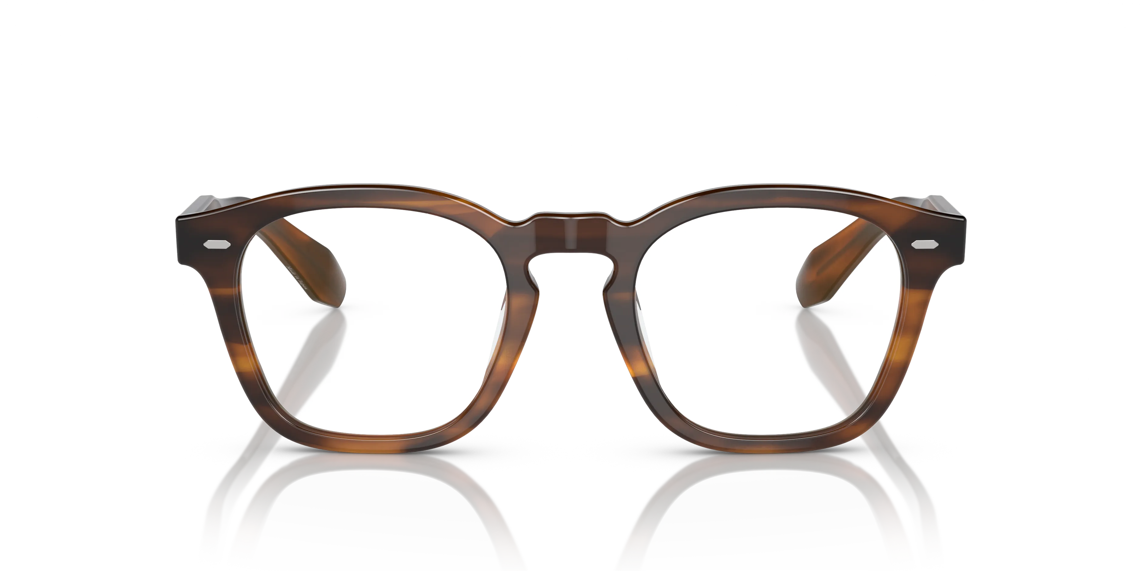 Oliver Peoples OV5527U N.03 1753 Montature da vista Acetato Verde Trasparente Pillow Normale - immagine 3