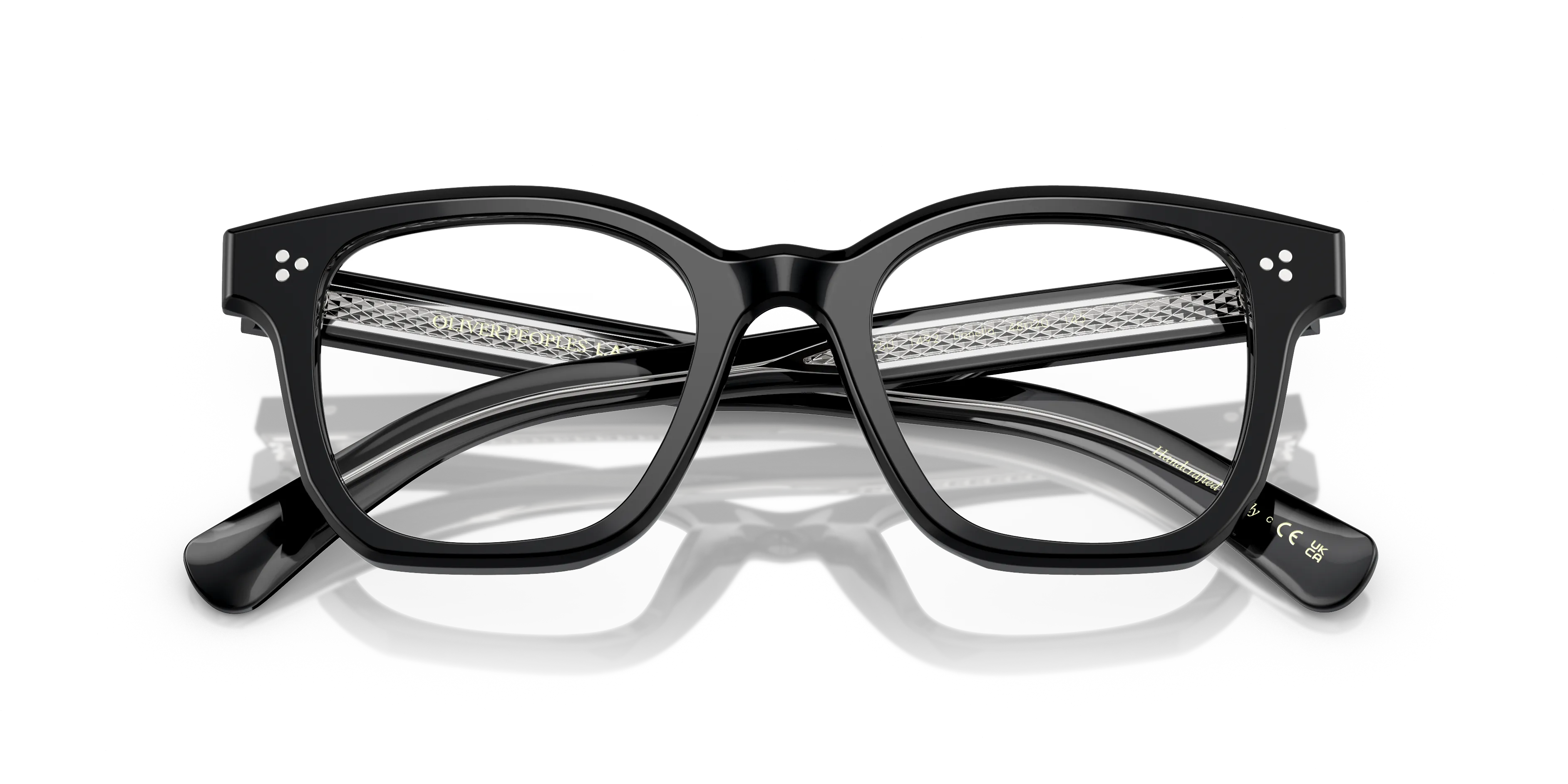 Oliver Peoples OV5525U LIANELLA 1492 Montature da vista Acetato Nero Trasparente Pillow Normale - immagine 2