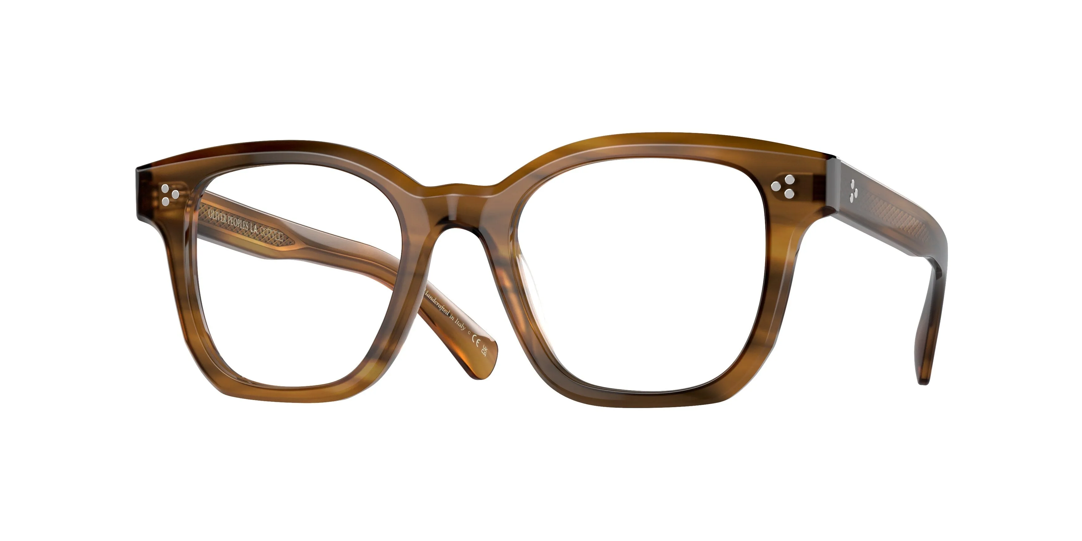 Oliver Peoples OV5525U LIANELLA 1011 Montature da vista Acetato Marrone Trasparente Pillow Normale - immagine 1