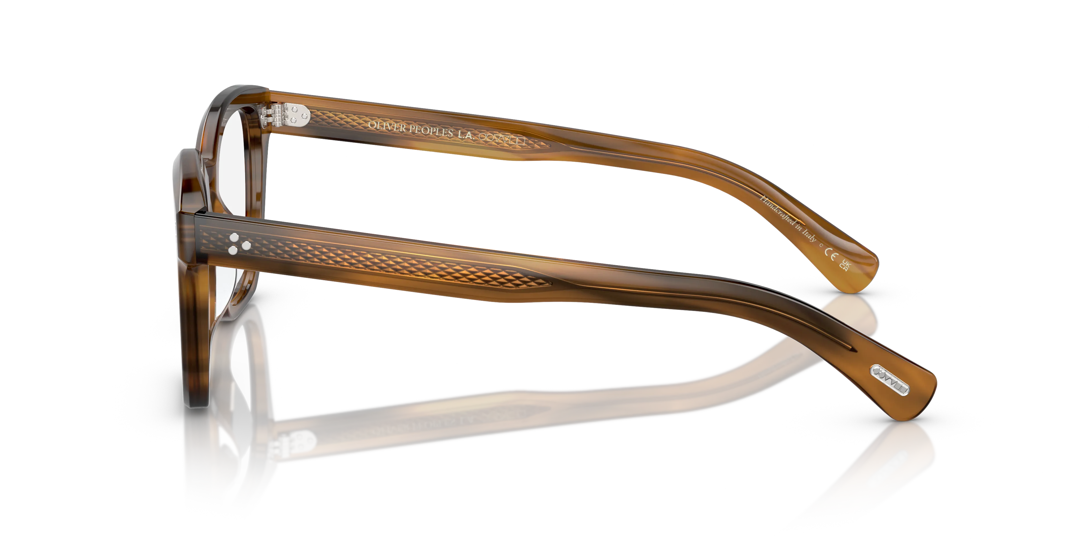 Oliver Peoples OV5525U LIANELLA 1011 Montature da vista Acetato Marrone Trasparente Pillow Normale - immagine 4