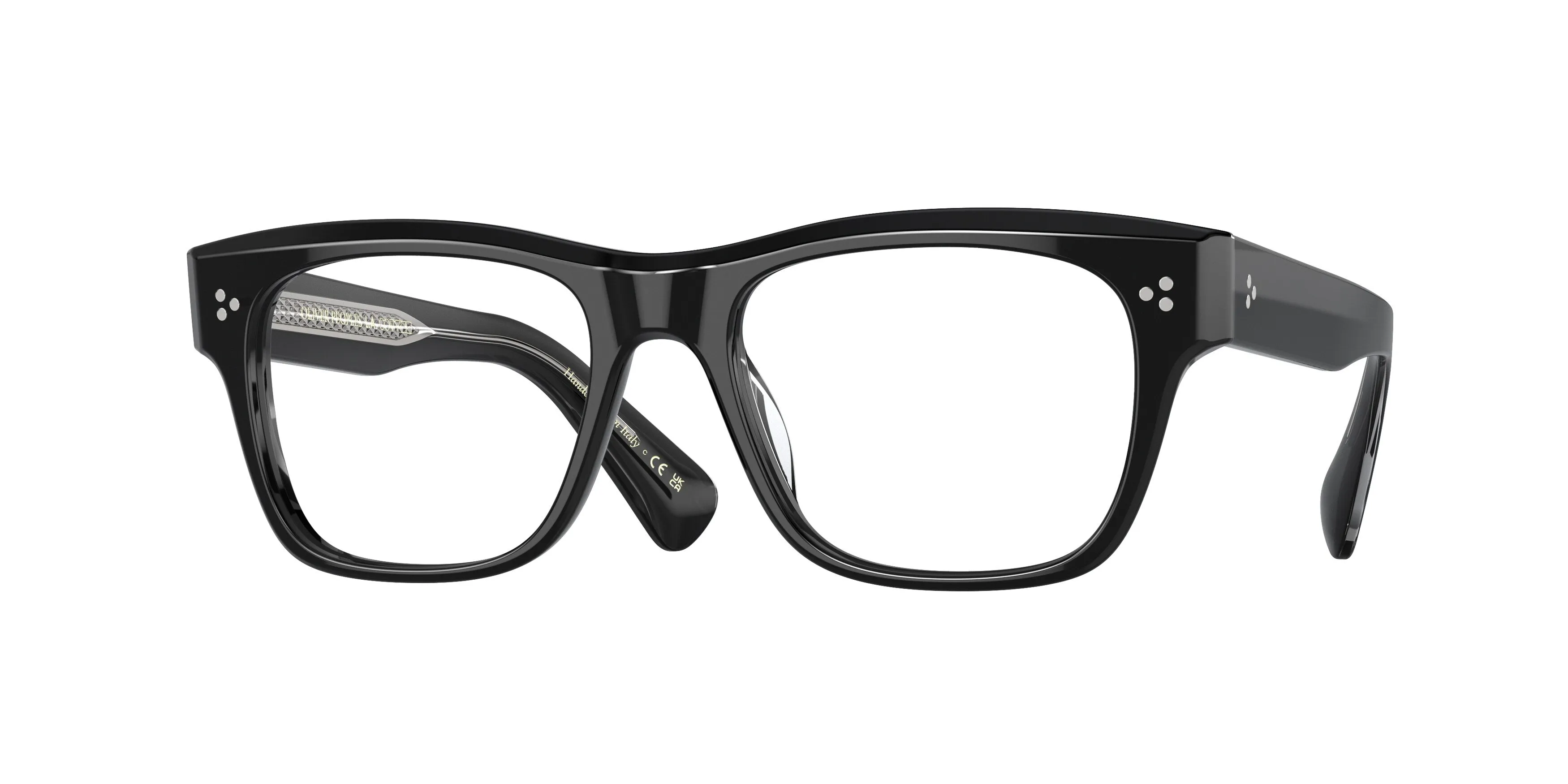 Oliver Peoples OV5524U BIRELL 1492 Montature da vista Acetato Nero Trasparente Pillow Normale - immagine 1