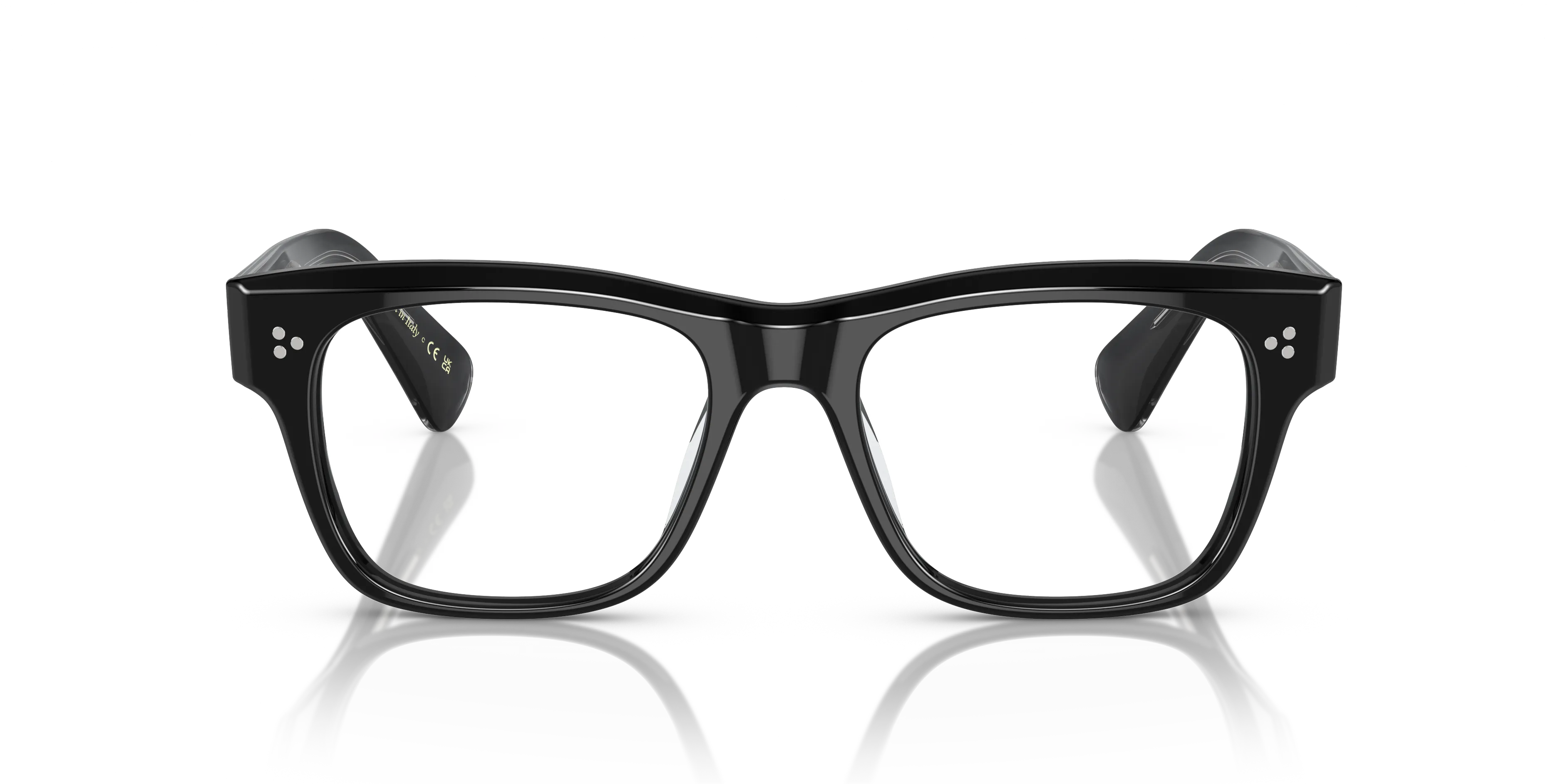 Oliver Peoples OV5524U BIRELL 1492 Montature da vista Acetato Nero Trasparente Pillow Normale - immagine 3
