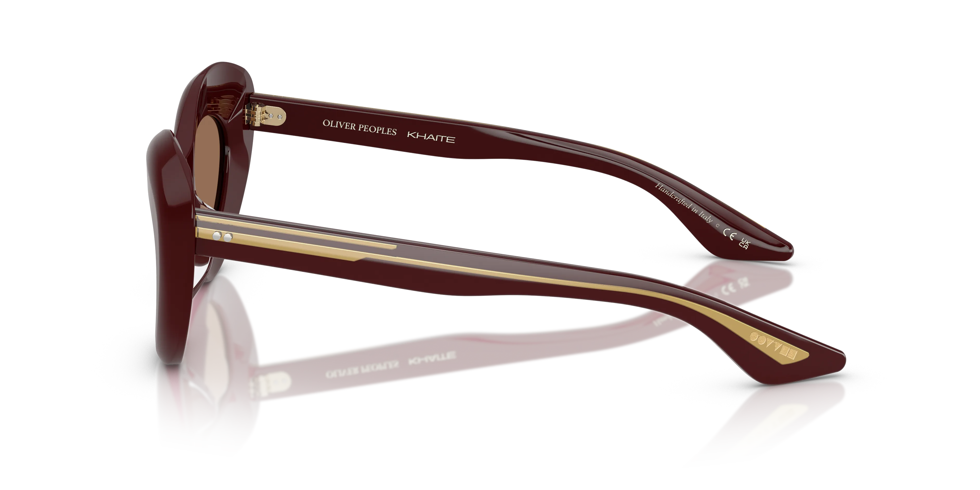 Oliver Peoples OV5523SU 1968C 178973 Occhiali da sole Acetato Viola Marrone Squadrata Normale - immagine 4