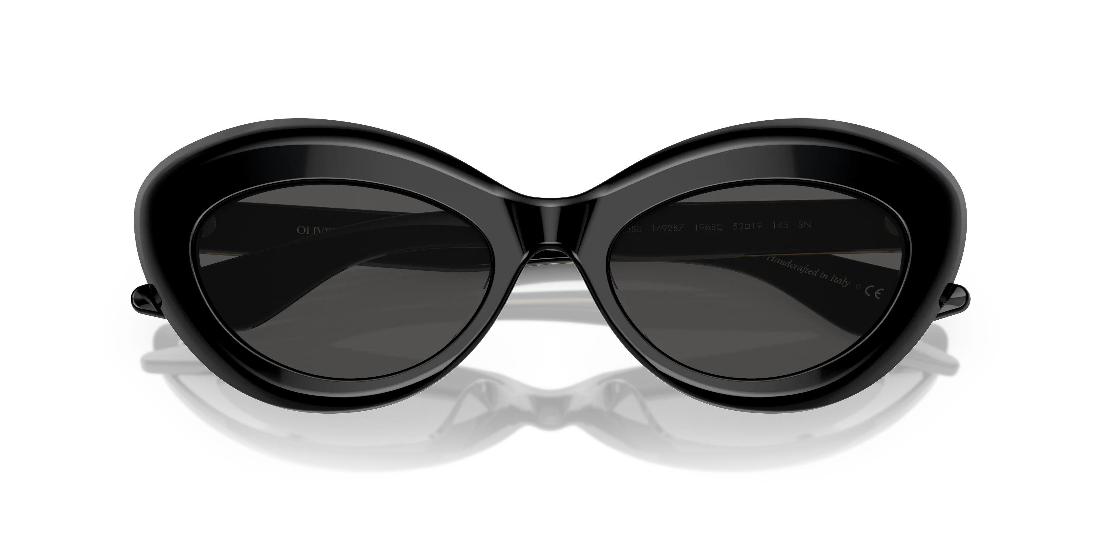 Oliver Peoples OV5523SU 1968C 149287 Occhiali da sole Acetato Nero Grigio Squadrata Normale - immagine 2