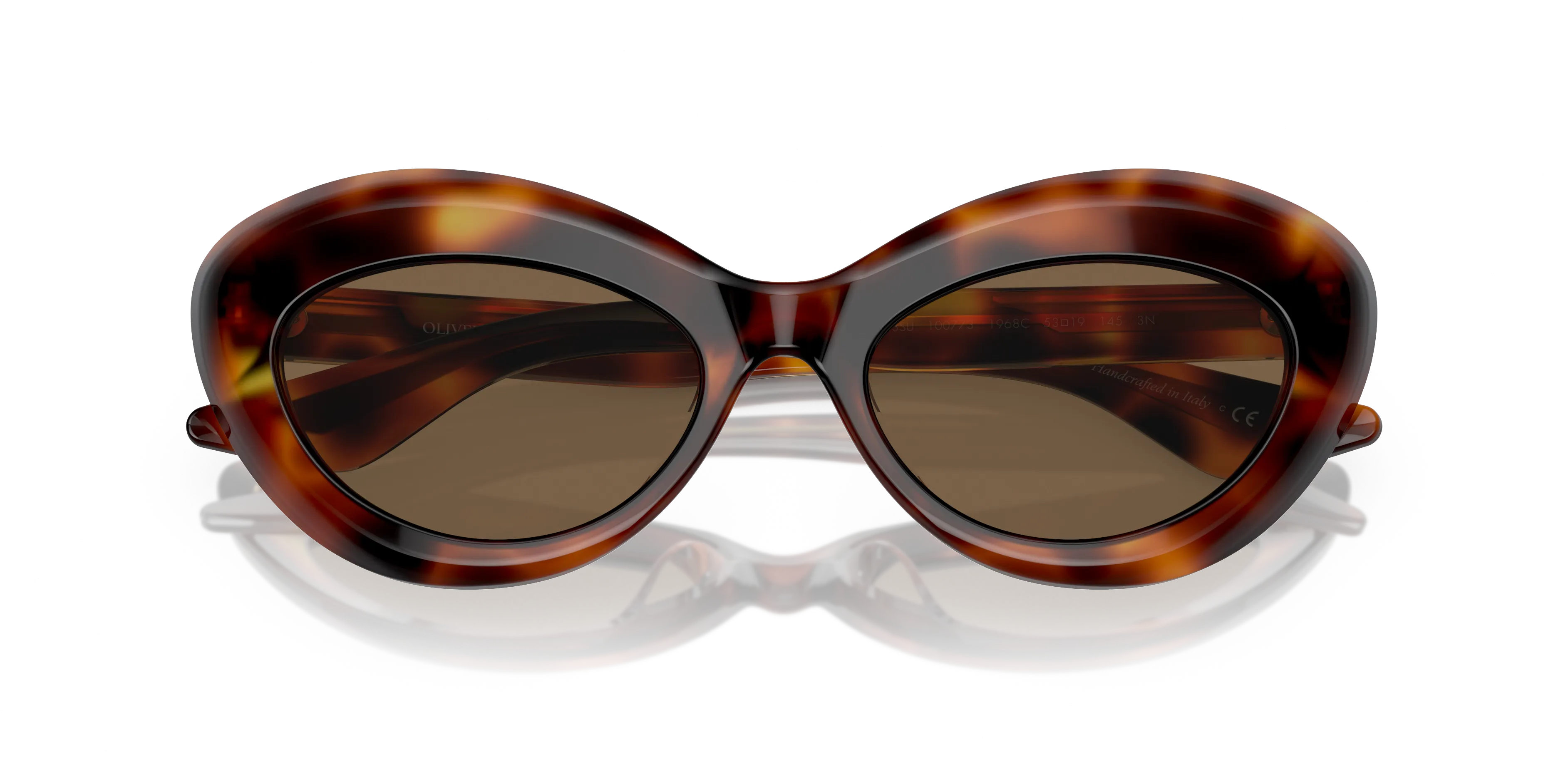 Oliver Peoples OV5523SU 1968C 100773 Occhiali da sole Acetato Tartaruga Marrone Squadrata Normale - immagine 2