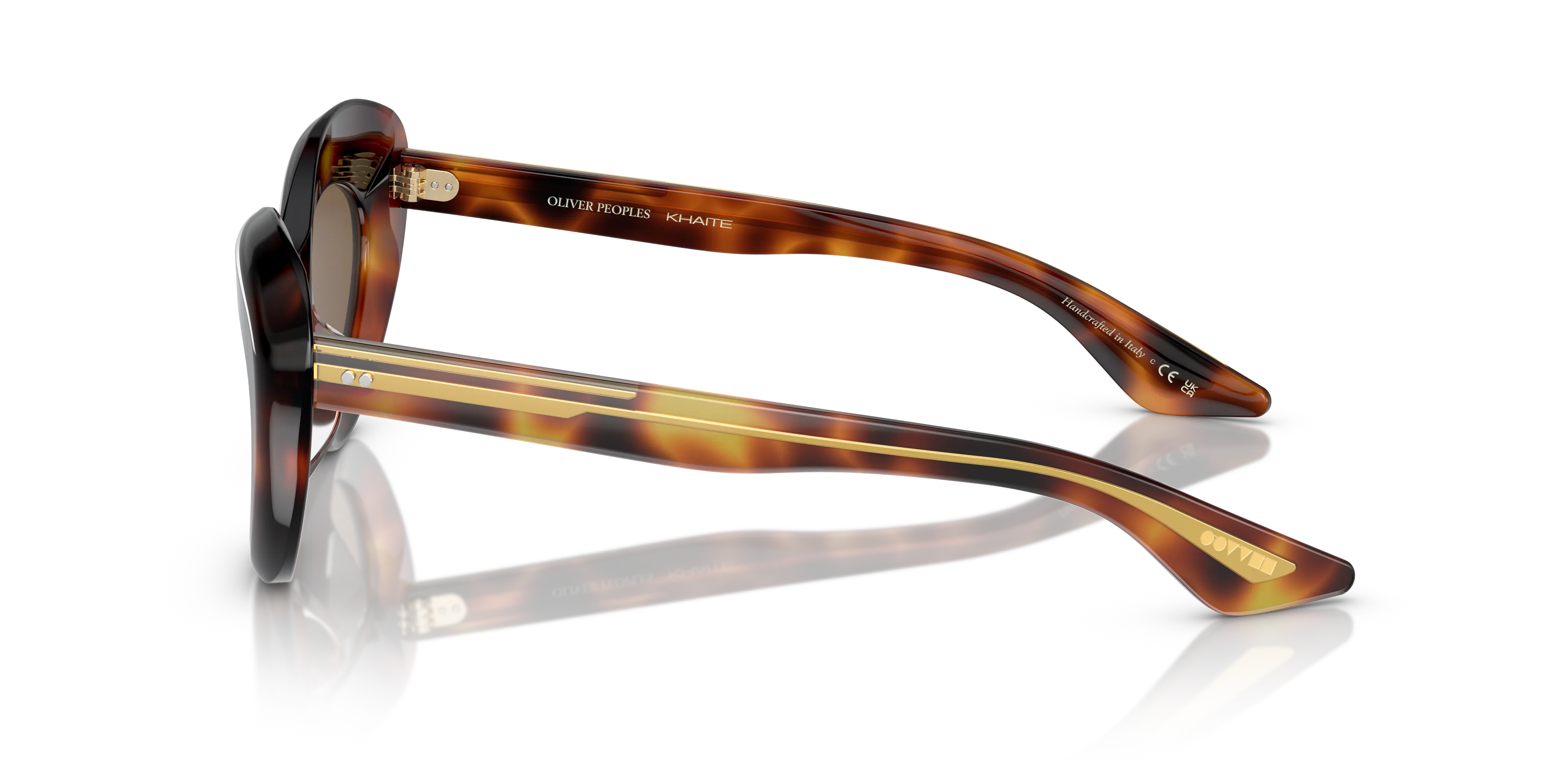 Oliver Peoples OV5523SU 1968C 100773 Occhiali da sole Acetato Tartaruga Marrone Squadrata Normale - immagine 4