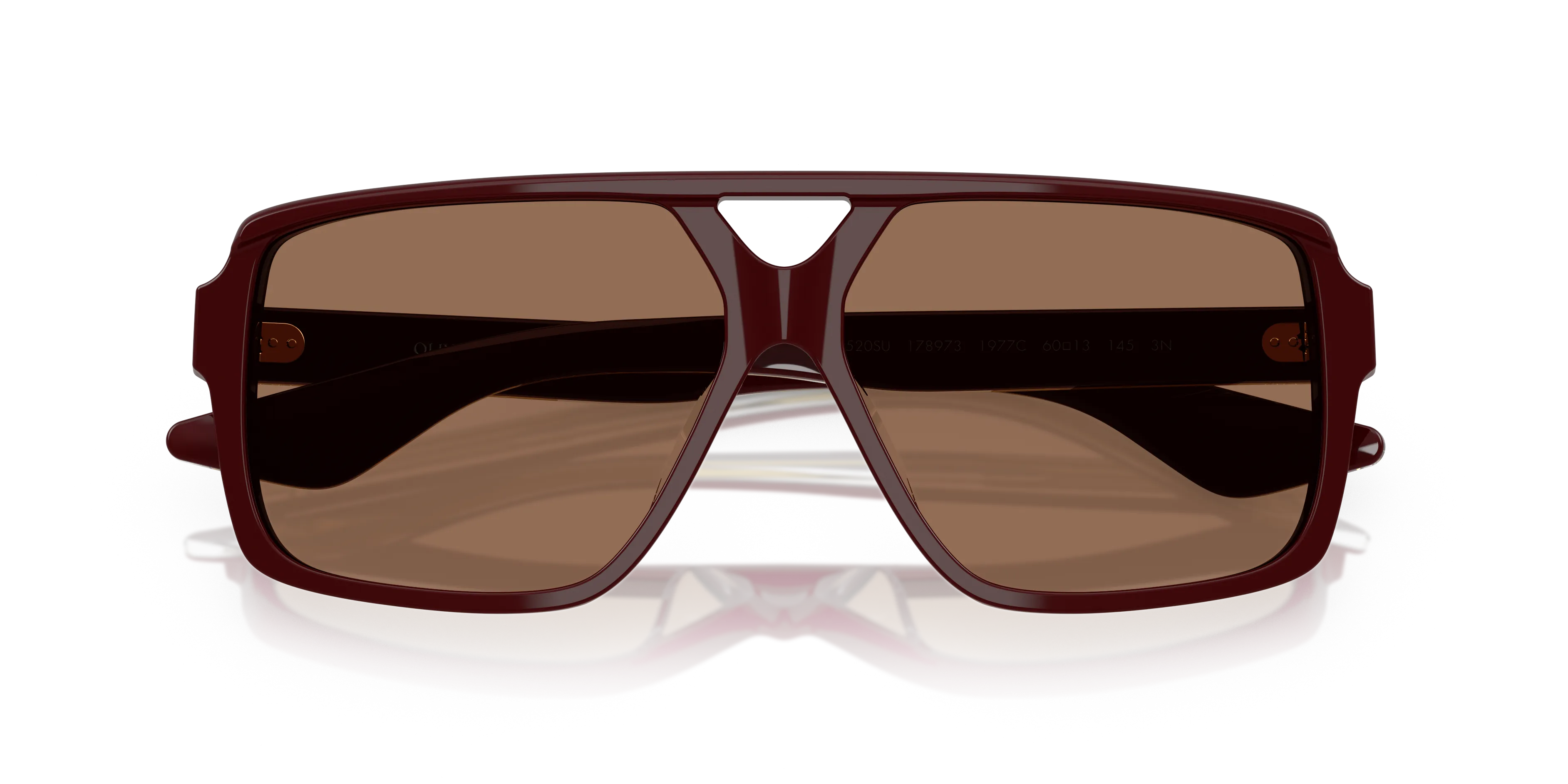 Oliver Peoples OV5520SU 1977C 178973 Occhiali da sole Acetato Viola Marrone Squadrata Normale - immagine 2