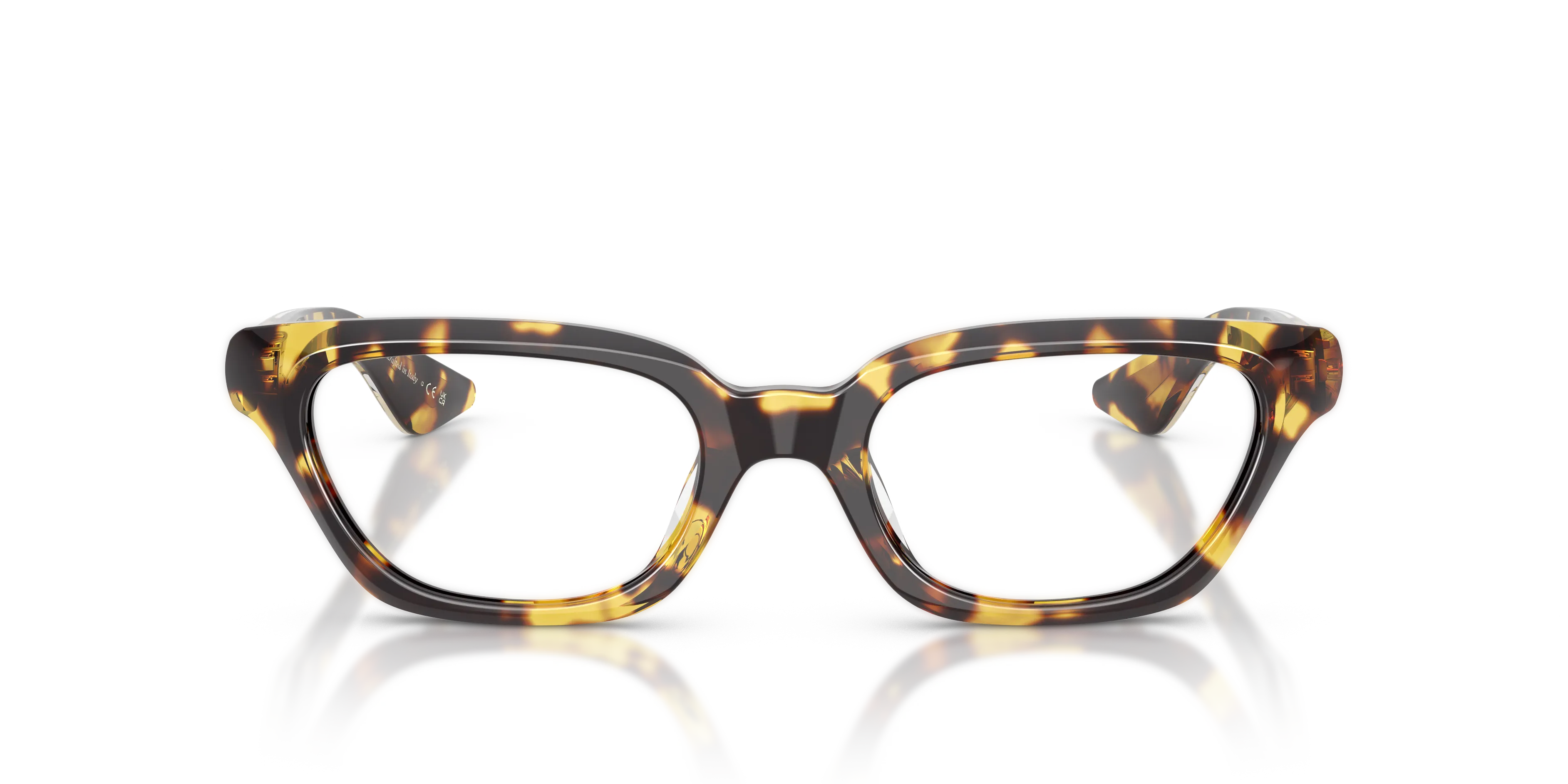 Oliver Peoples OV5512SU 1983C 1654SB Occhiali da sole Acetato Tartaruga Trasparente Cat Eye Normale - immagine 3