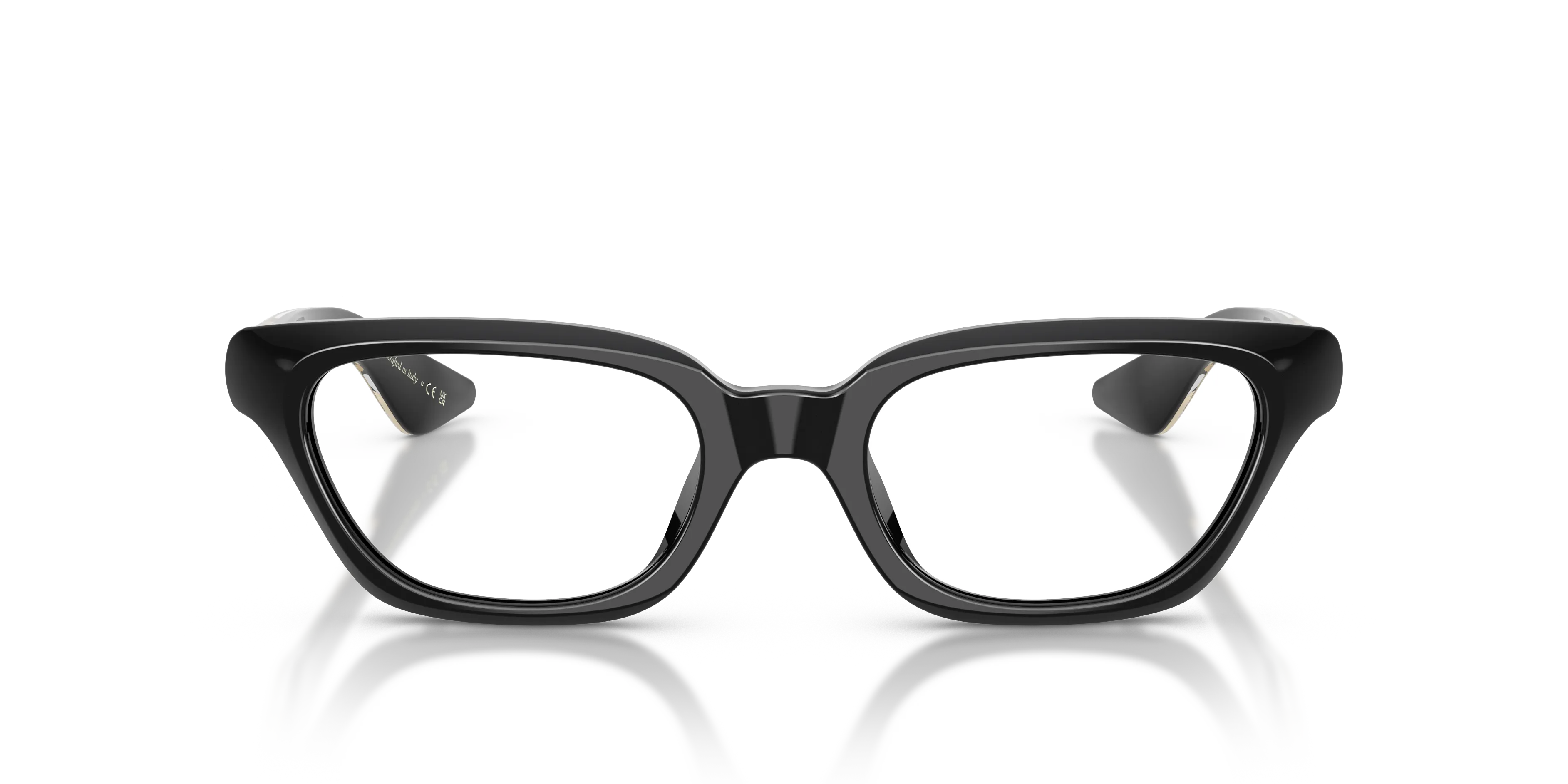 Oliver Peoples OV5512SU 1983C 1492SB Occhiali da sole Acetato Nero Trasparente Cat Eye Normale - immagine 3