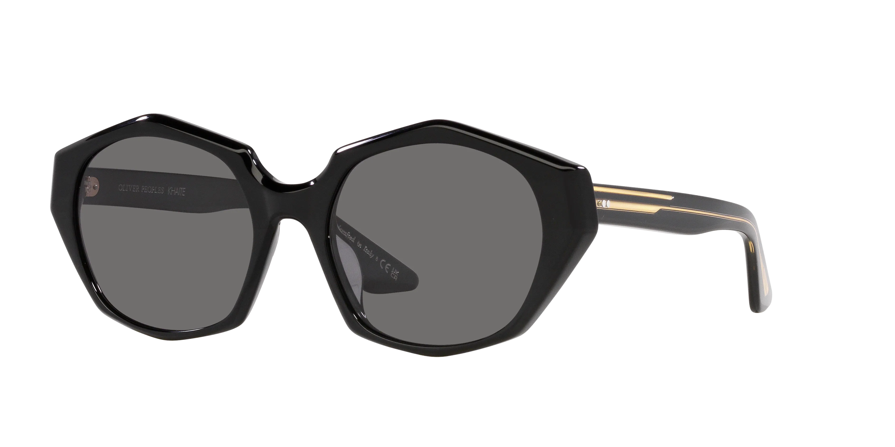 Oliver Peoples OV5511SU 1971C 100581 Occhiali da sole Acetato Nero Grigio Cat Eye Normale - immagine 1