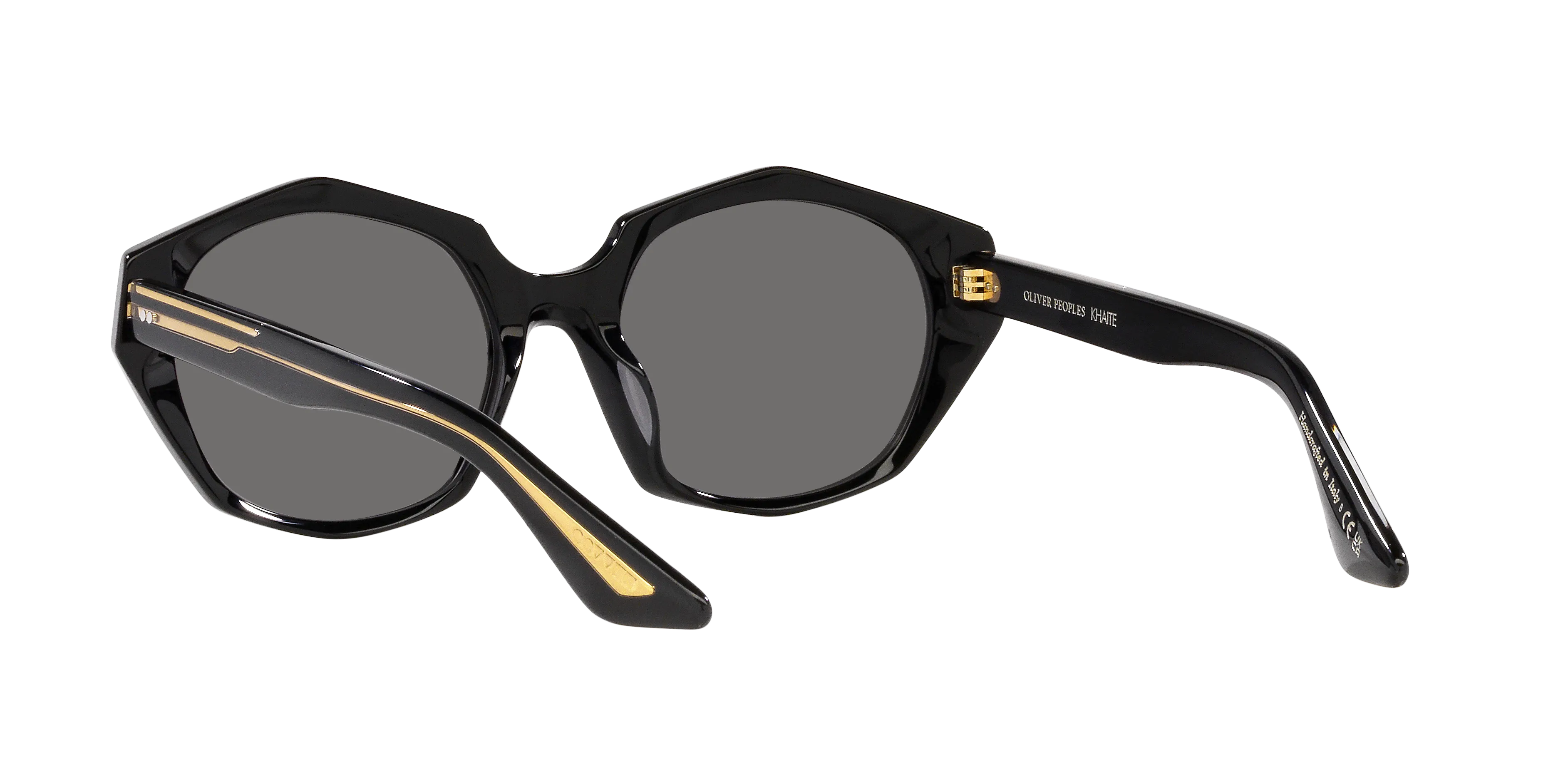 Oliver Peoples OV5511SU 1971C 100581 Occhiali da sole Acetato Nero Grigio Cat Eye Normale - immagine 4