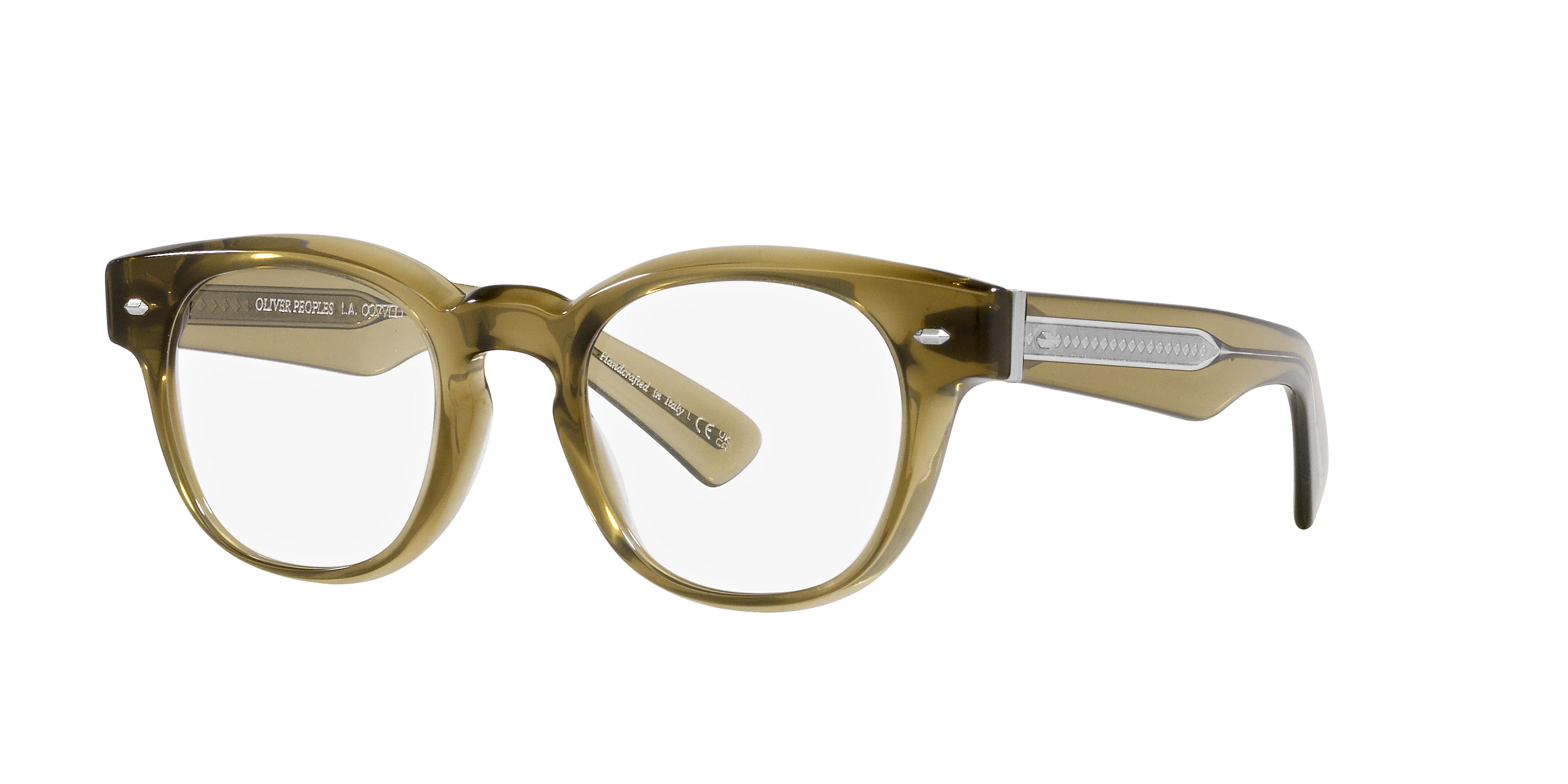 Oliver Peoples OV5508U ALLENBY 1678 Montature da vista Acetato Verde Trasparente Squadrata Normale - immagine 1