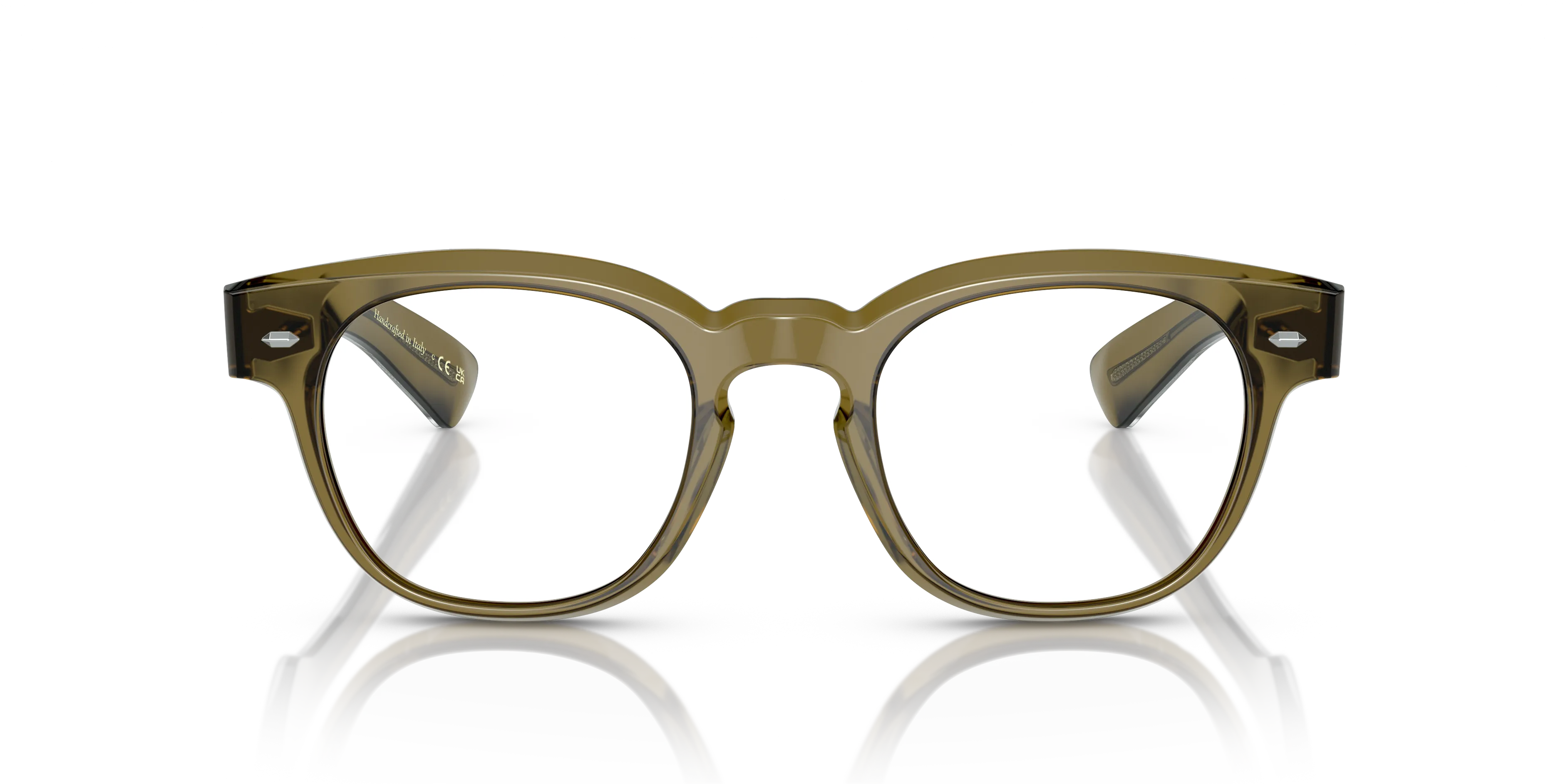 Oliver Peoples OV5508U ALLENBY 1678 Montature da vista Acetato Verde Trasparente Squadrata Normale - immagine 3