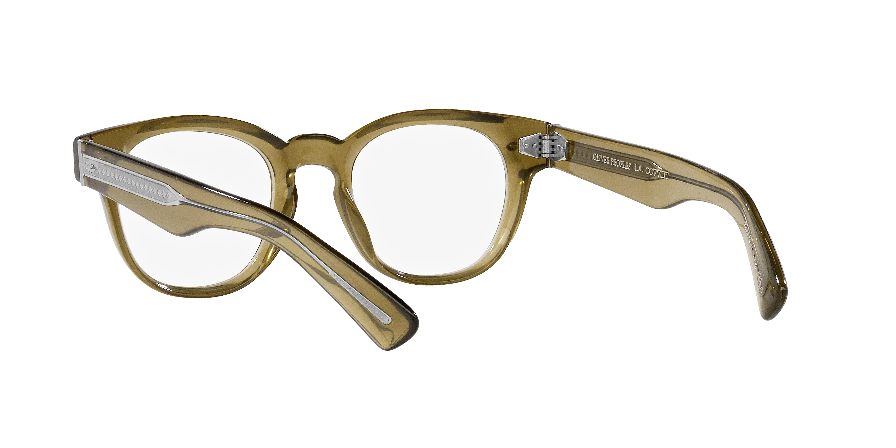 Oliver Peoples OV5508U ALLENBY 1678 Montature da vista Acetato Verde Trasparente Squadrata Normale - immagine 4