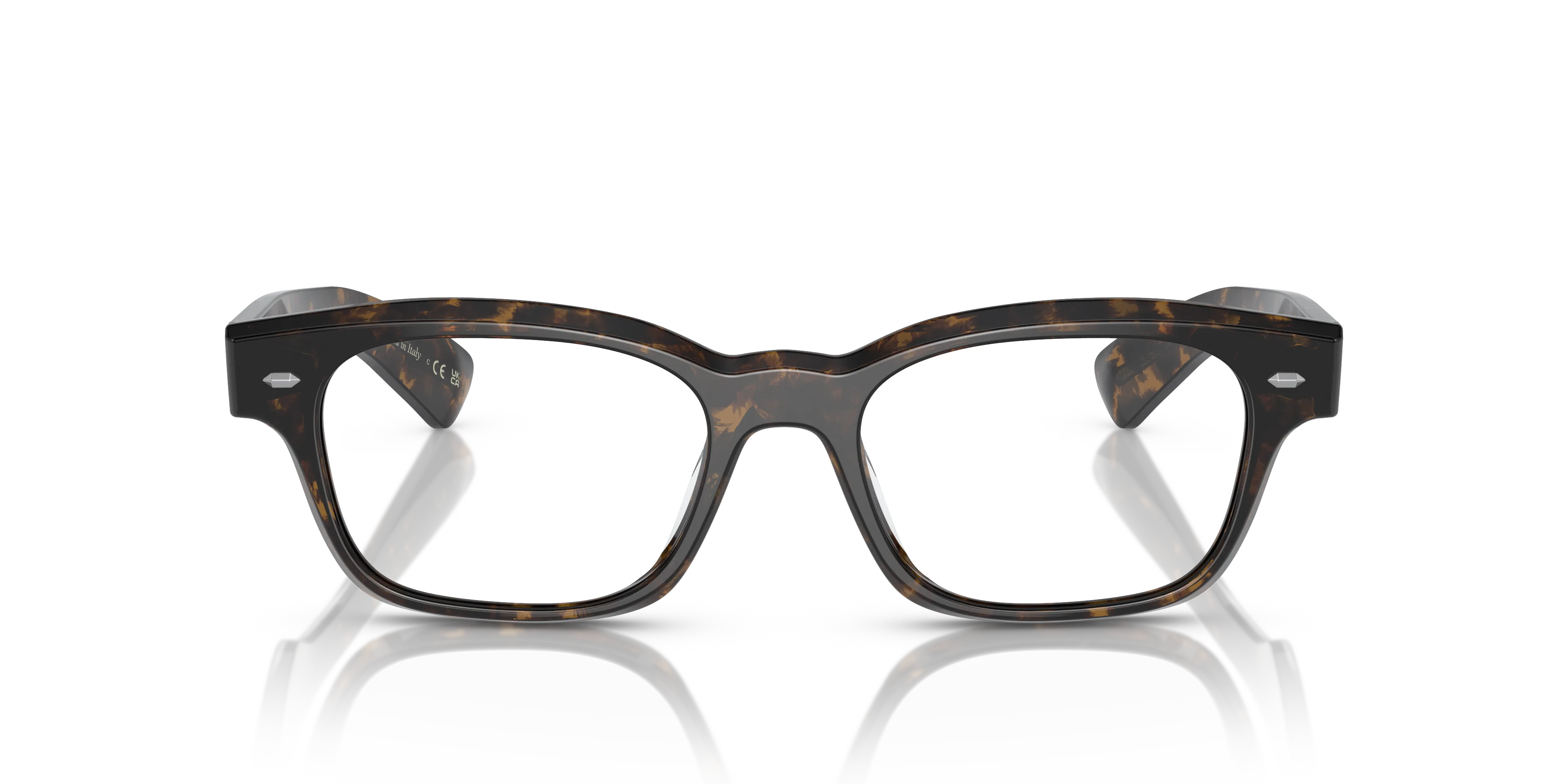 Oliver Peoples OV5507U LATIMORE 1747 Montature da vista Acetato Tartaruga Trasparente Pillow Normale - immagine 3