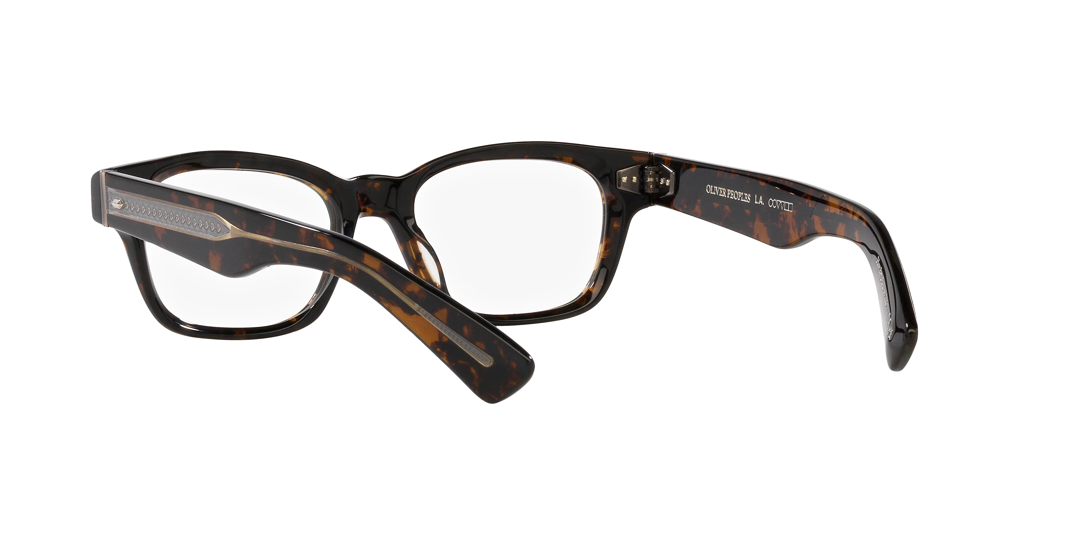 Oliver Peoples OV5507U LATIMORE 1747 Montature da vista Acetato Tartaruga Trasparente Pillow Normale - immagine 4