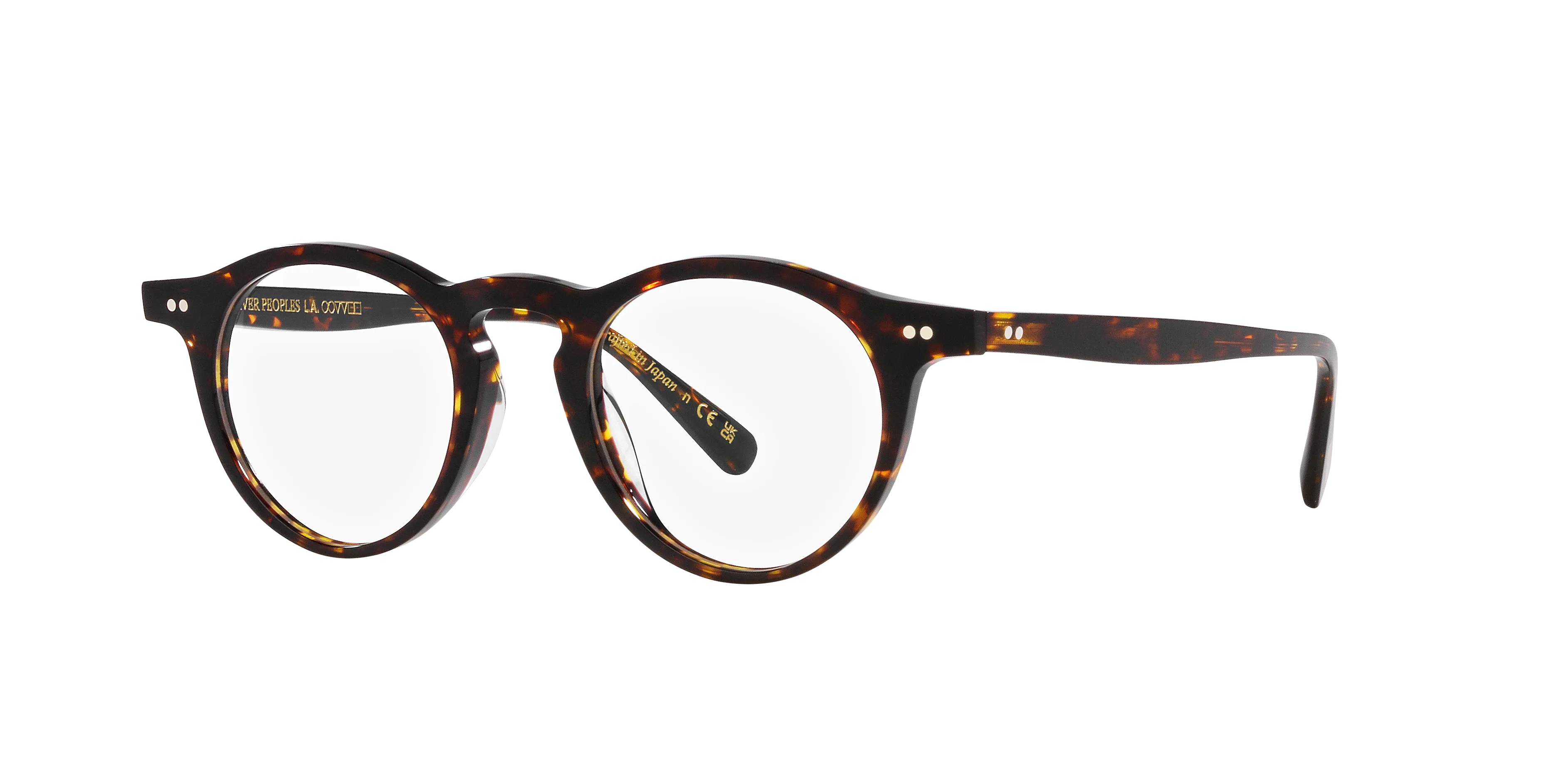 Oliver Peoples OV5504U OP-13 1741 Montature da vista Acetato Tartaruga Trasparente Rotonda Normale - immagine 1